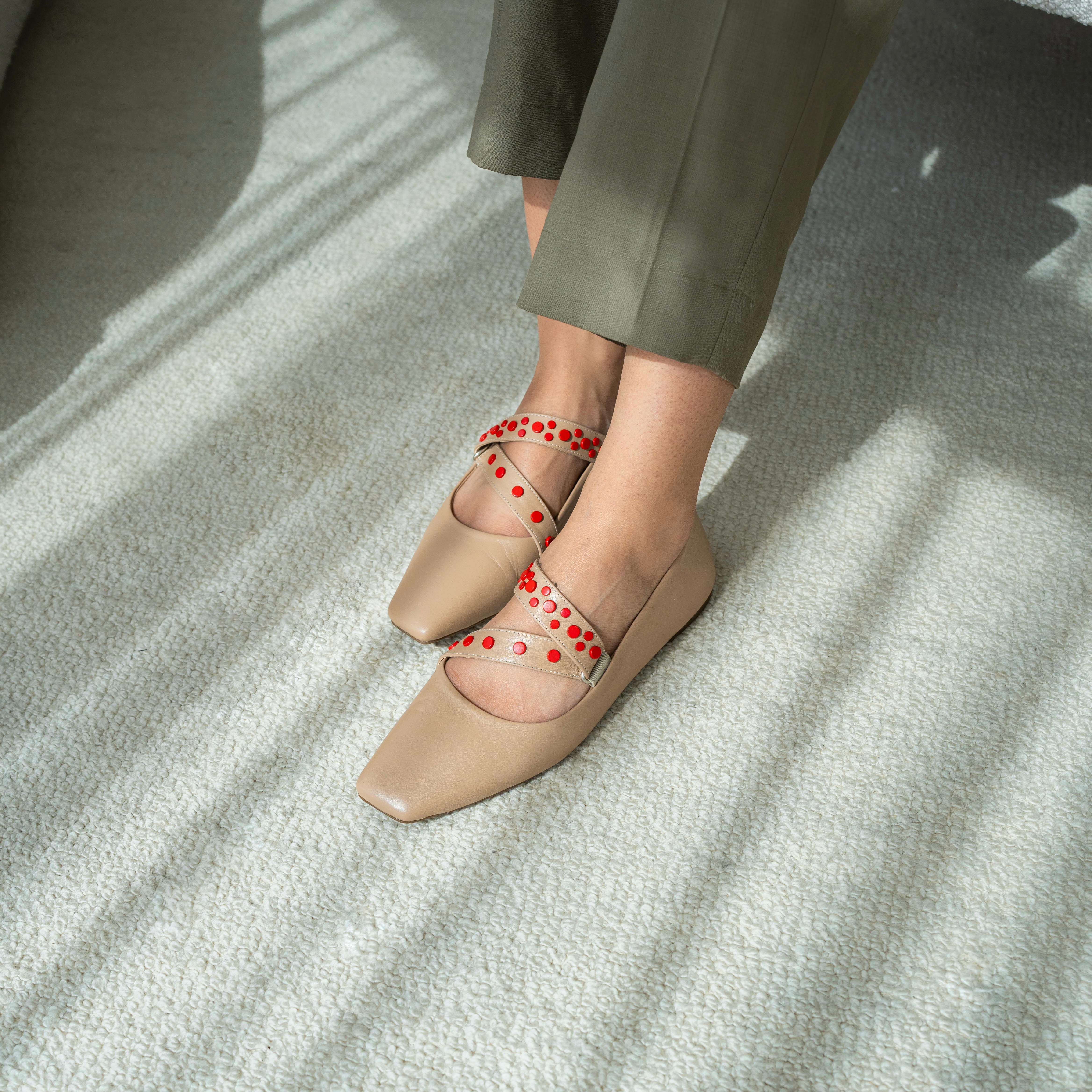 Nolia beige loafer - THUNA