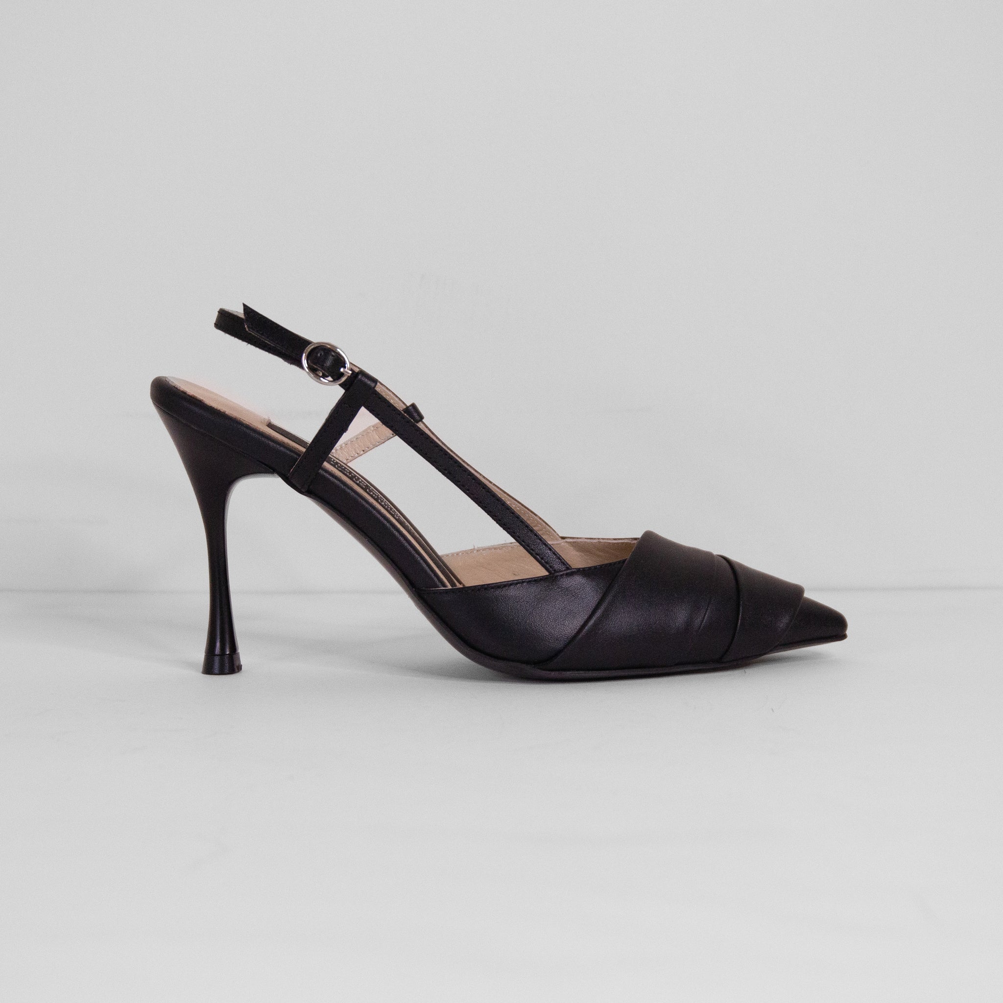 Aaliyah black heel - heel - THUNA