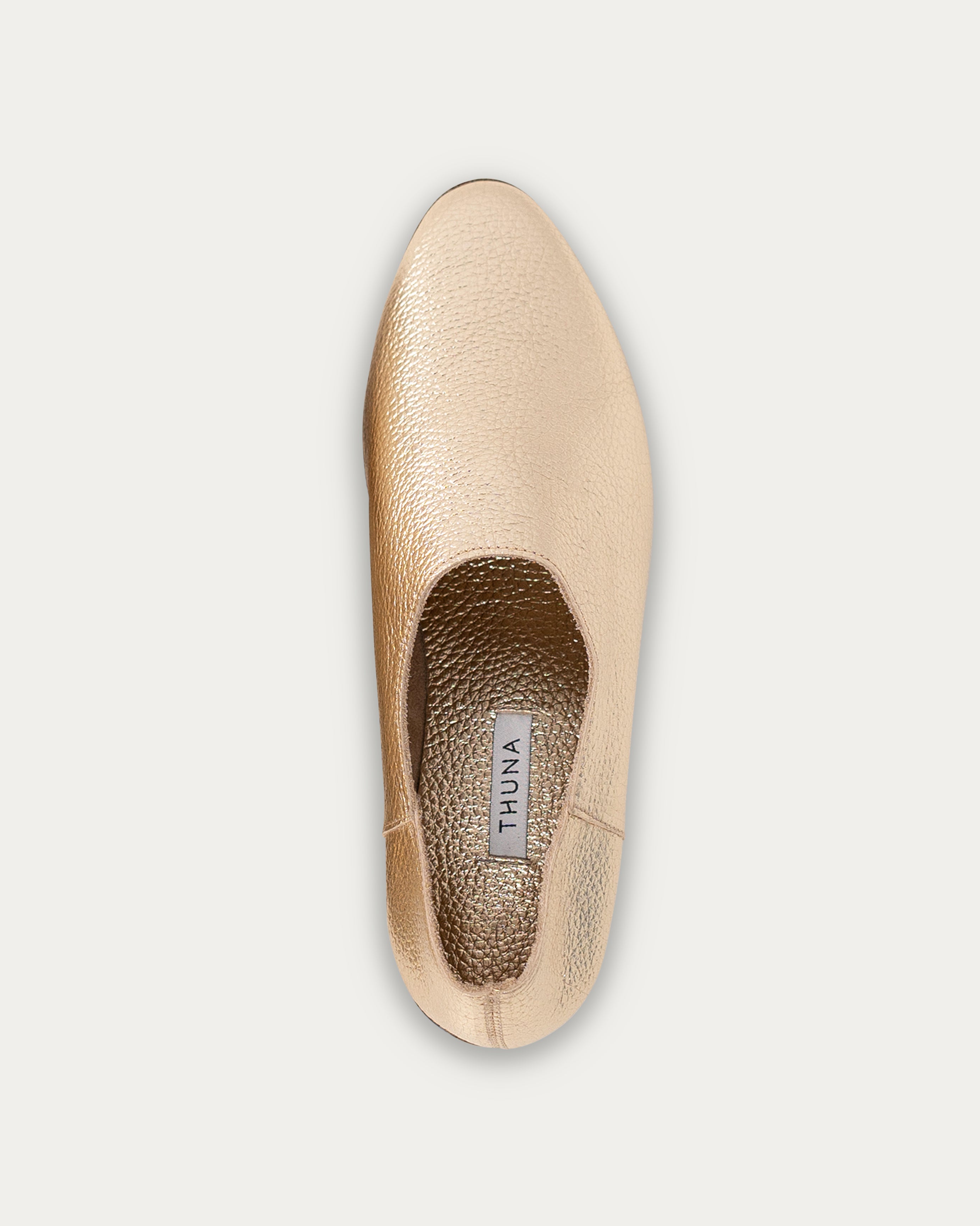 Adeela gold loafer - Loafers - THUNA