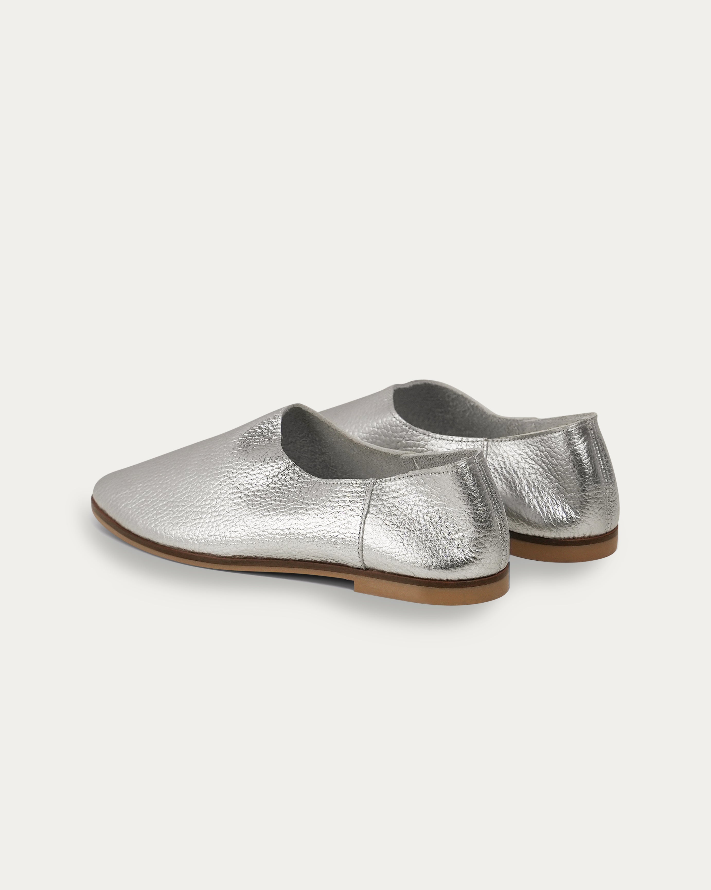 Adeela silver loafer - Loafers - THUNA