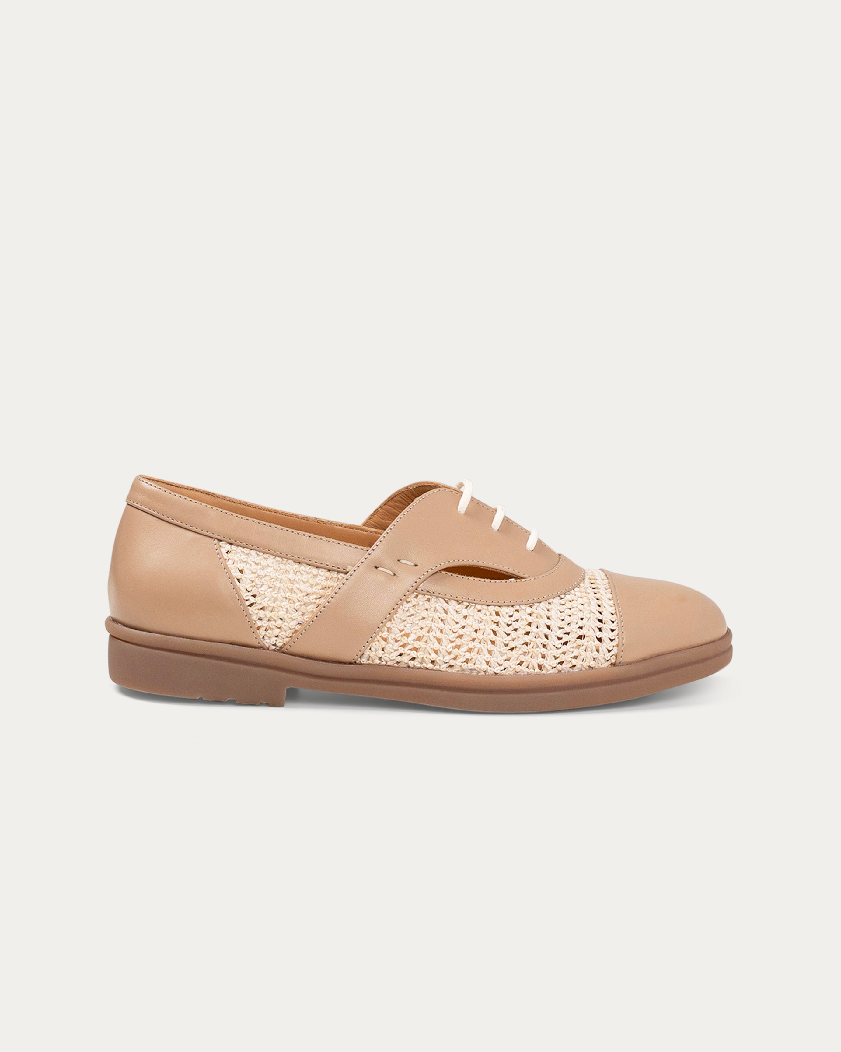 Aila beige- loafer - THUNA - Kuwait - shoes