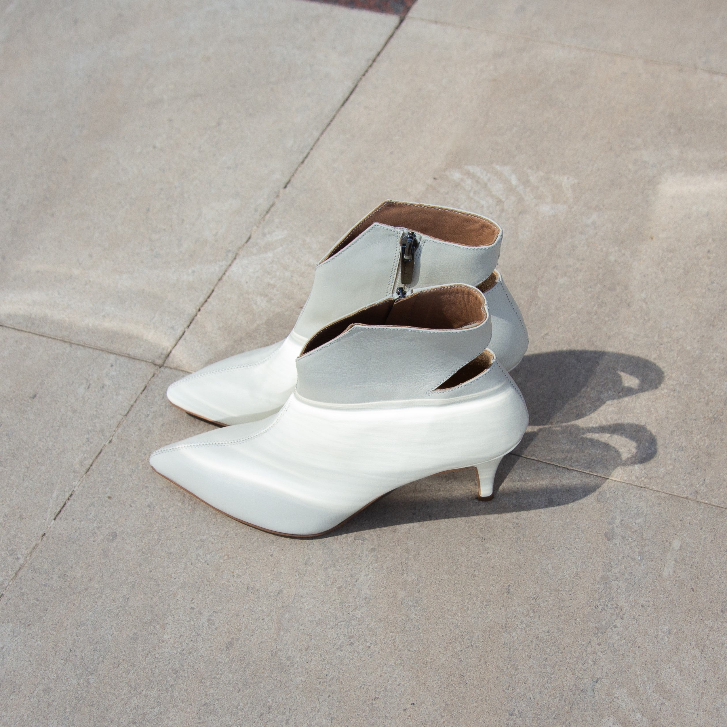 Aina cream boot - THUNA