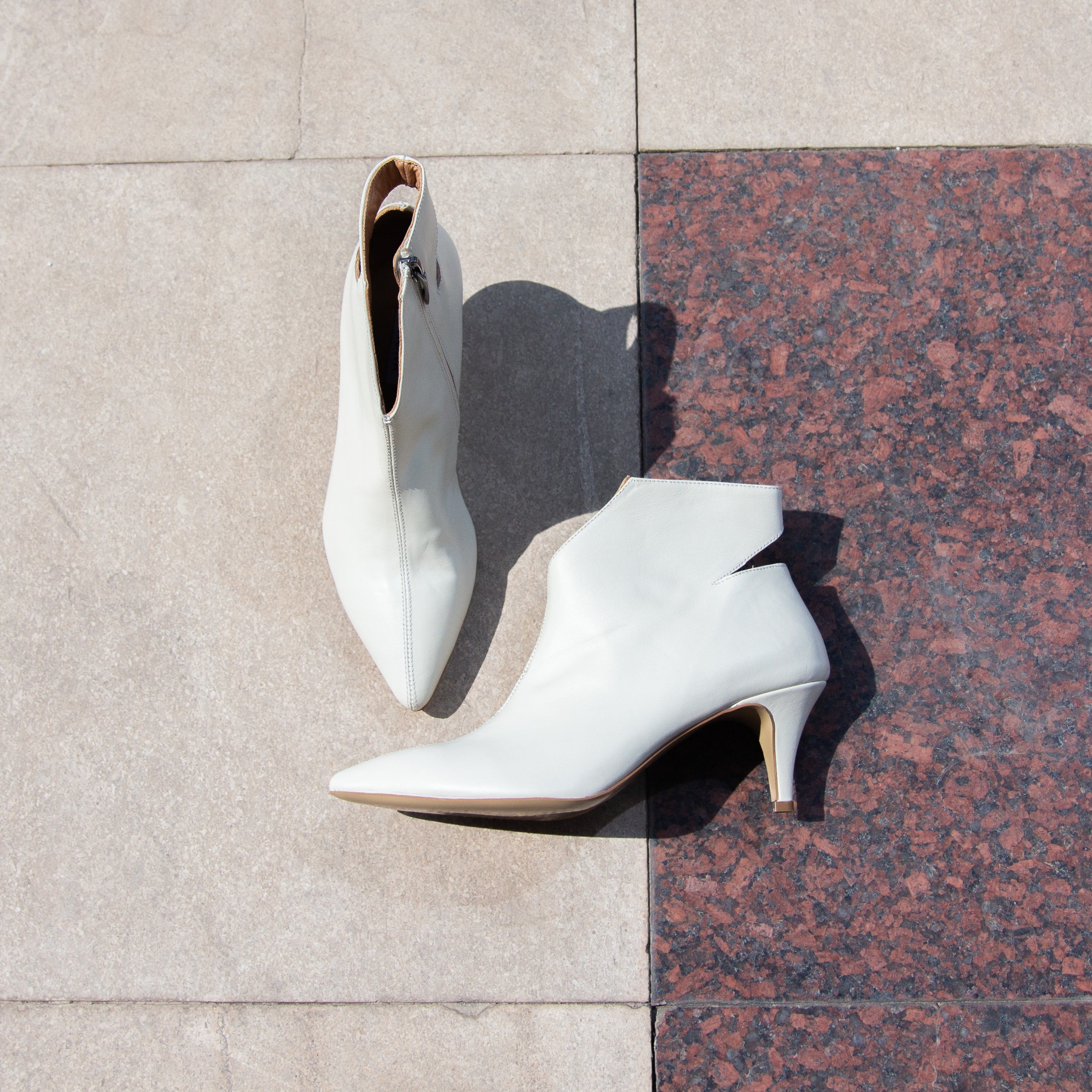 Aina cream boot - THUNA