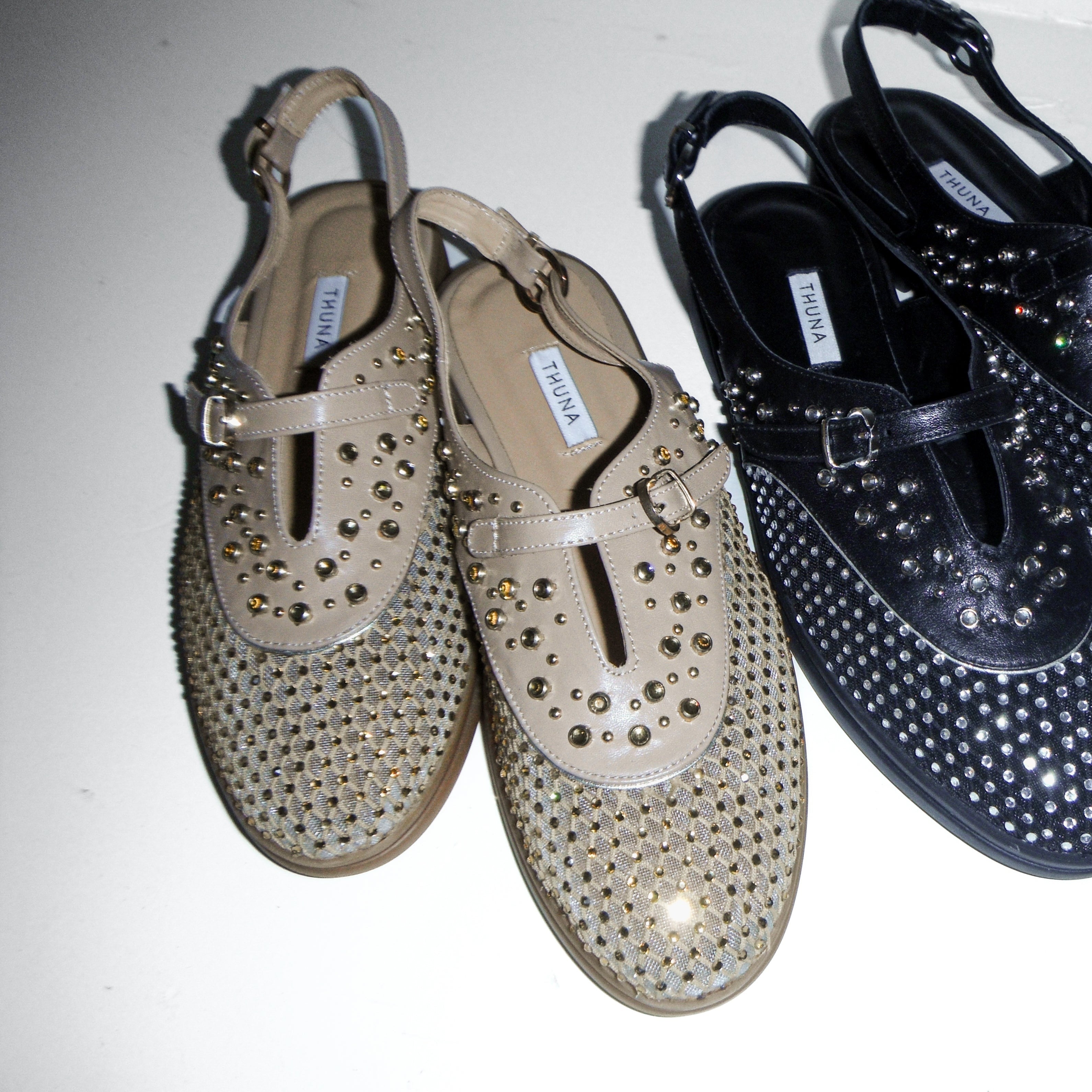 Allura beige sandal - THUNA - kuwait - Ksa- shoes