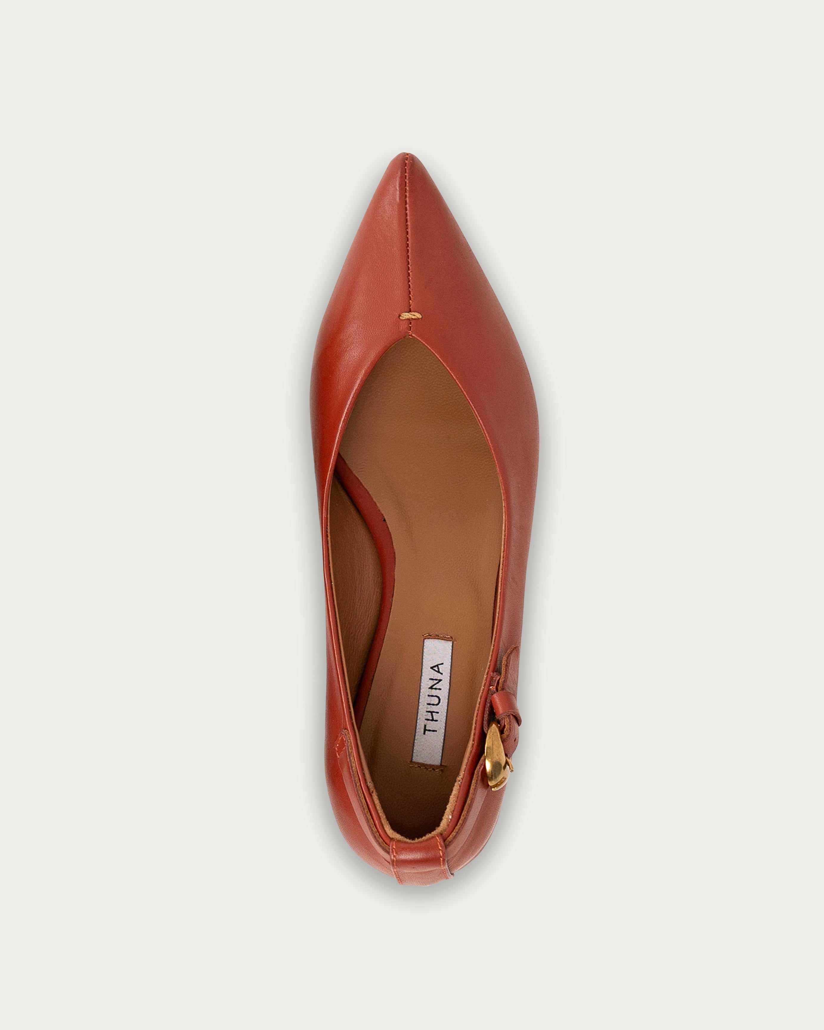Aram terracotta loafer - THUNA