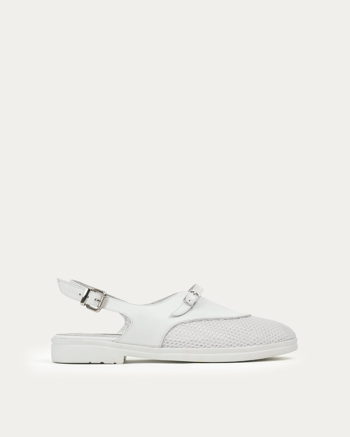 Aurora white sandal