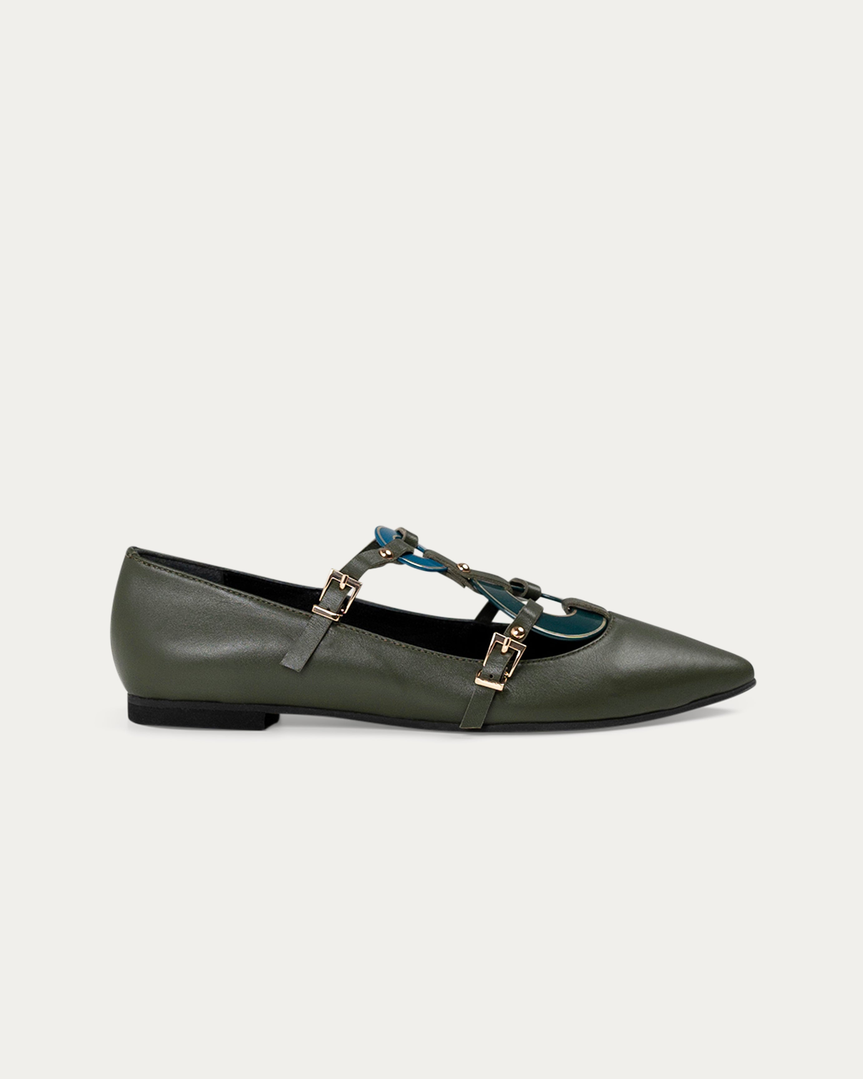 Azul green loafer - THUNA