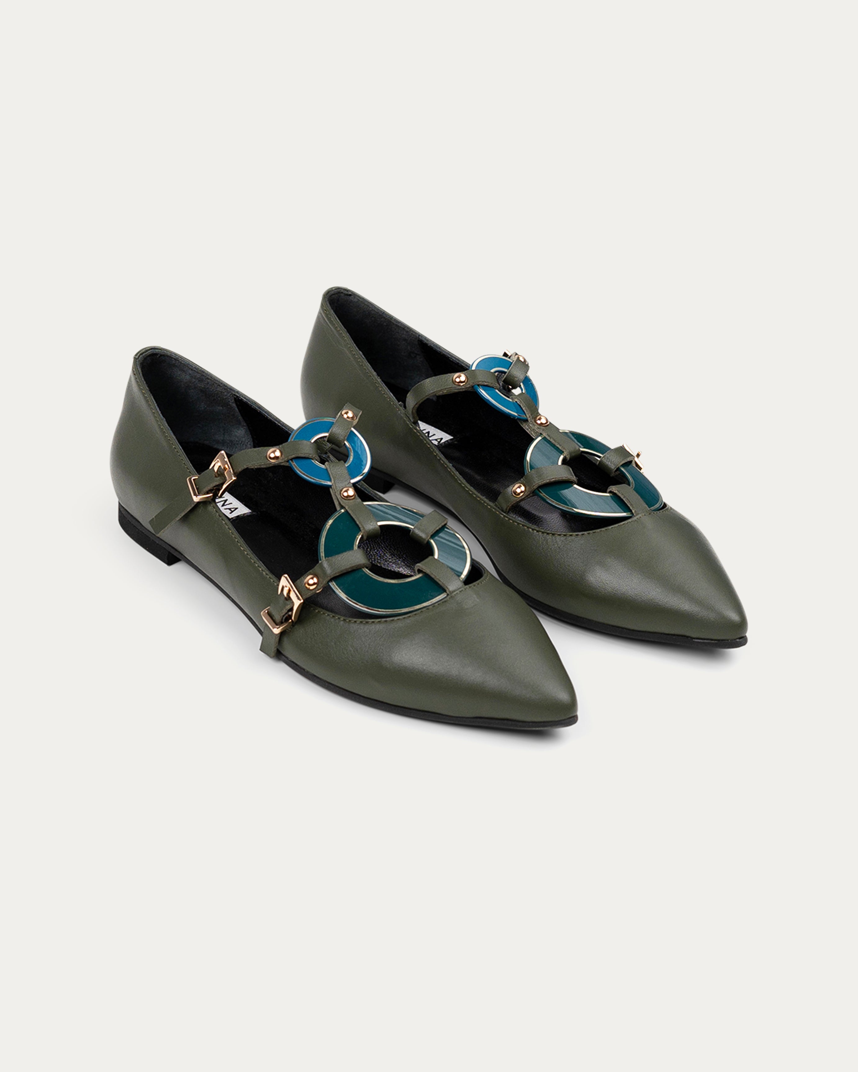 Azul green loafer - THUNA