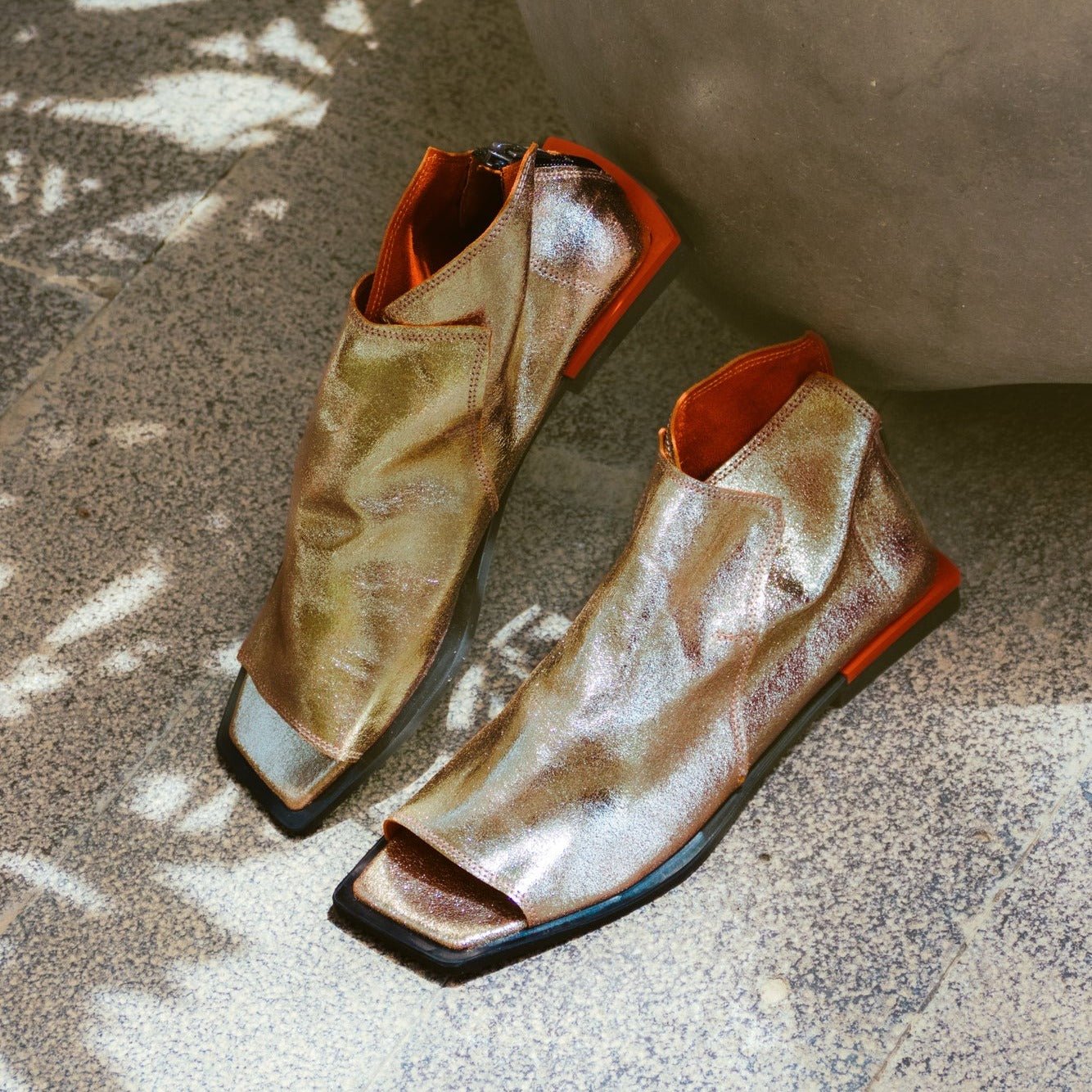 Bana gold sandal - THUNA