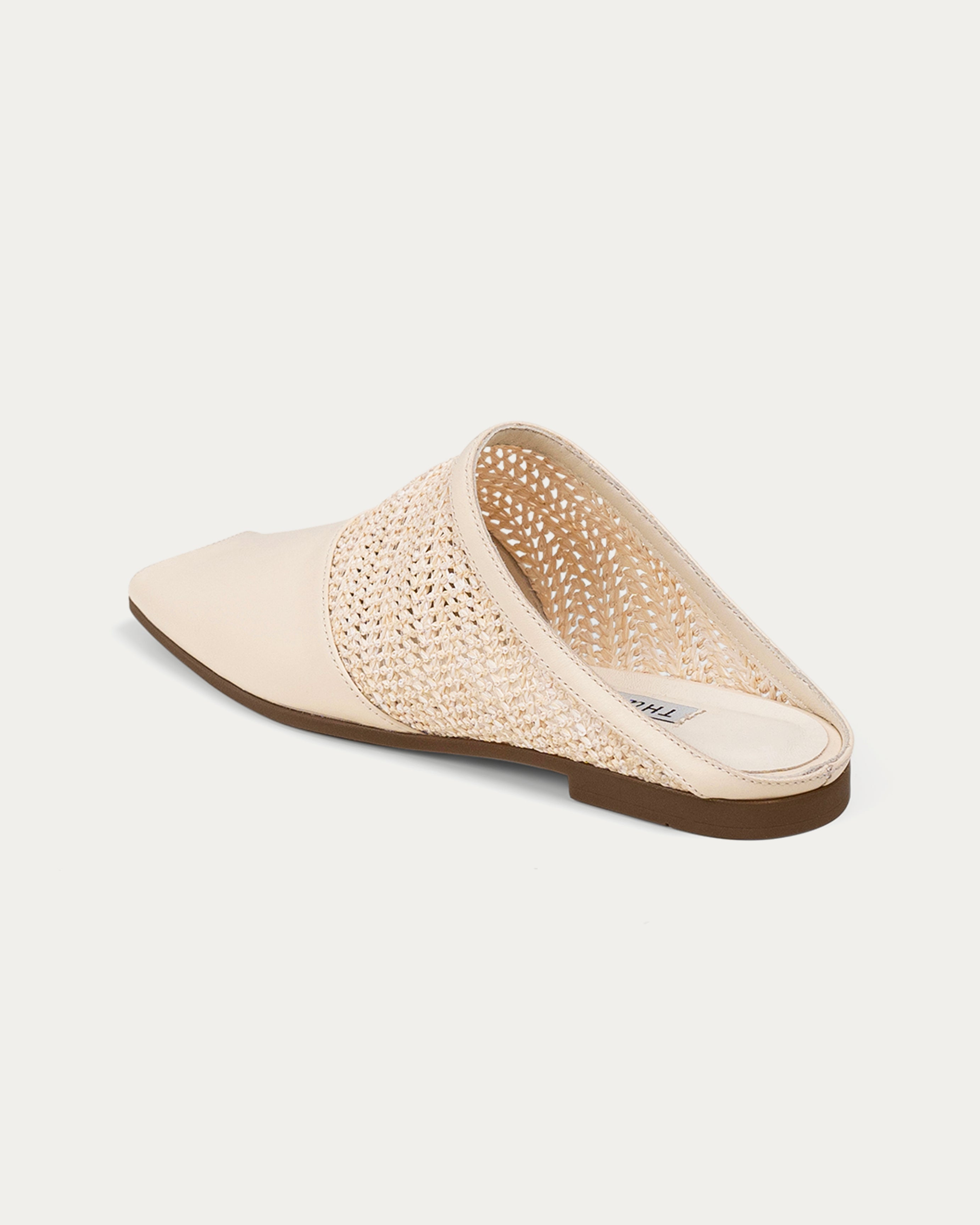 Clara cream- mule- THUNA - Kuwait - shoes