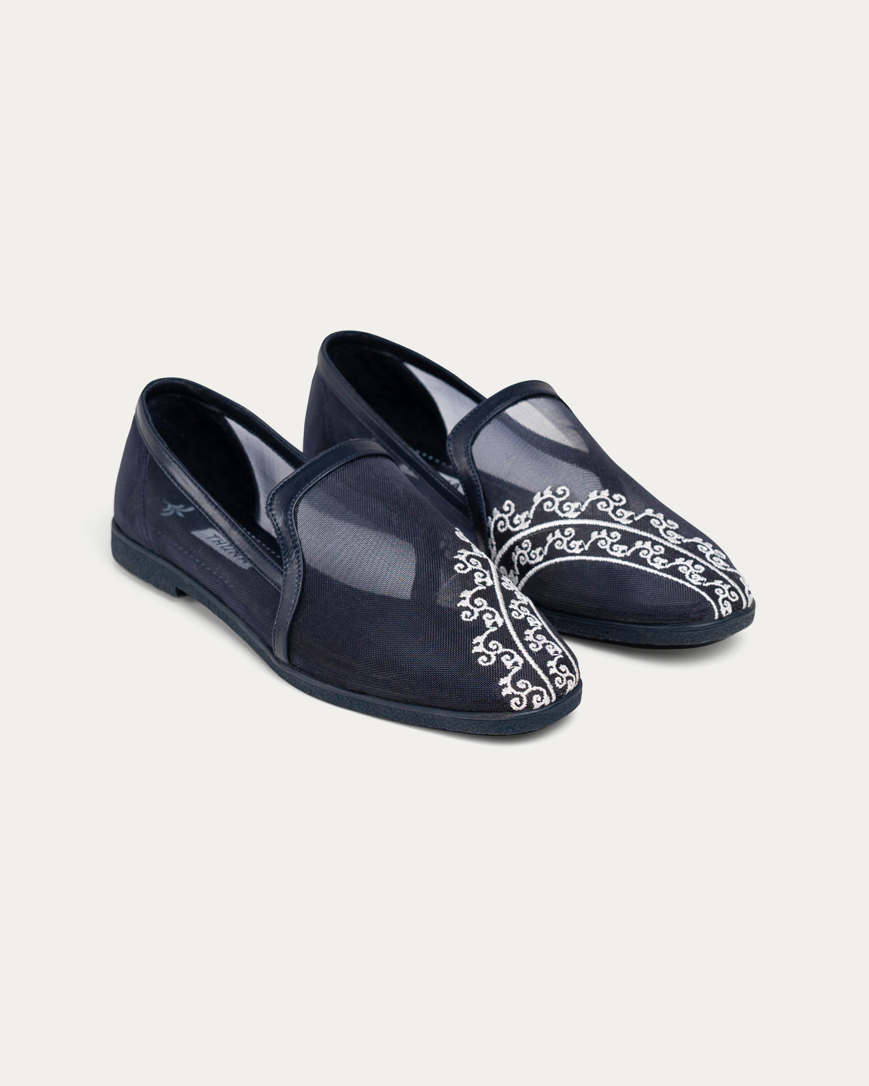 Dama navy blue loafer - Loafers - THUNA