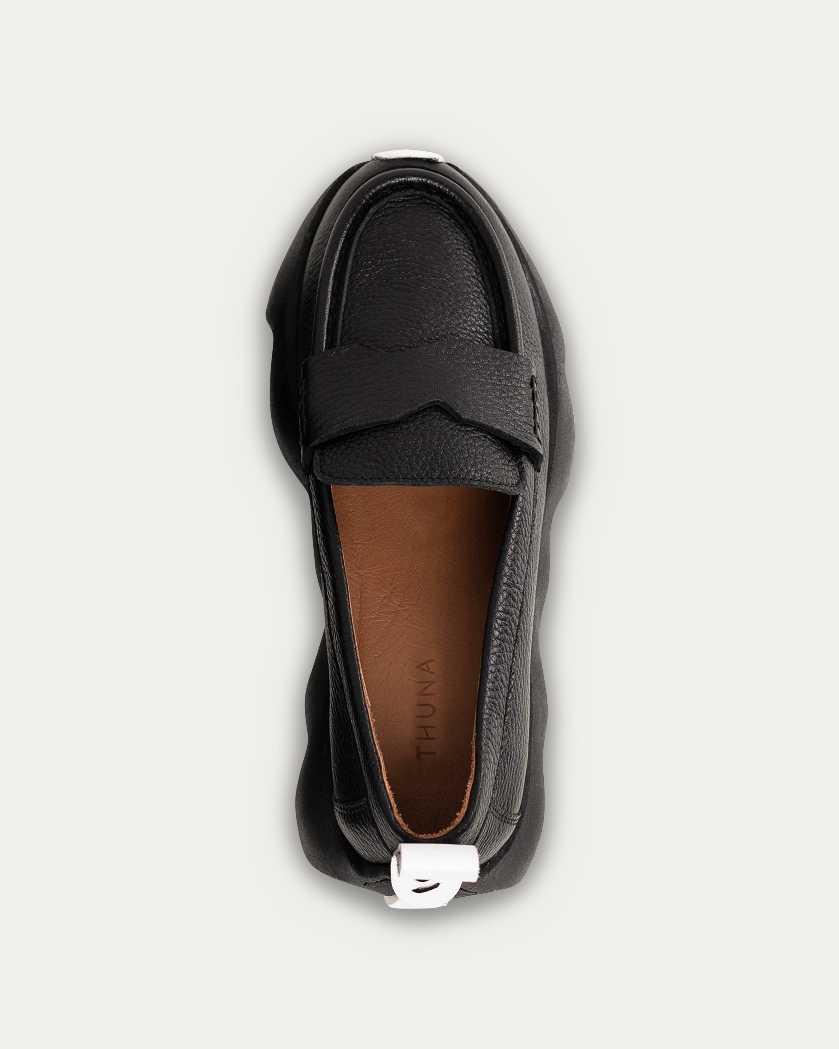 Dahlia black loafer - THUNA