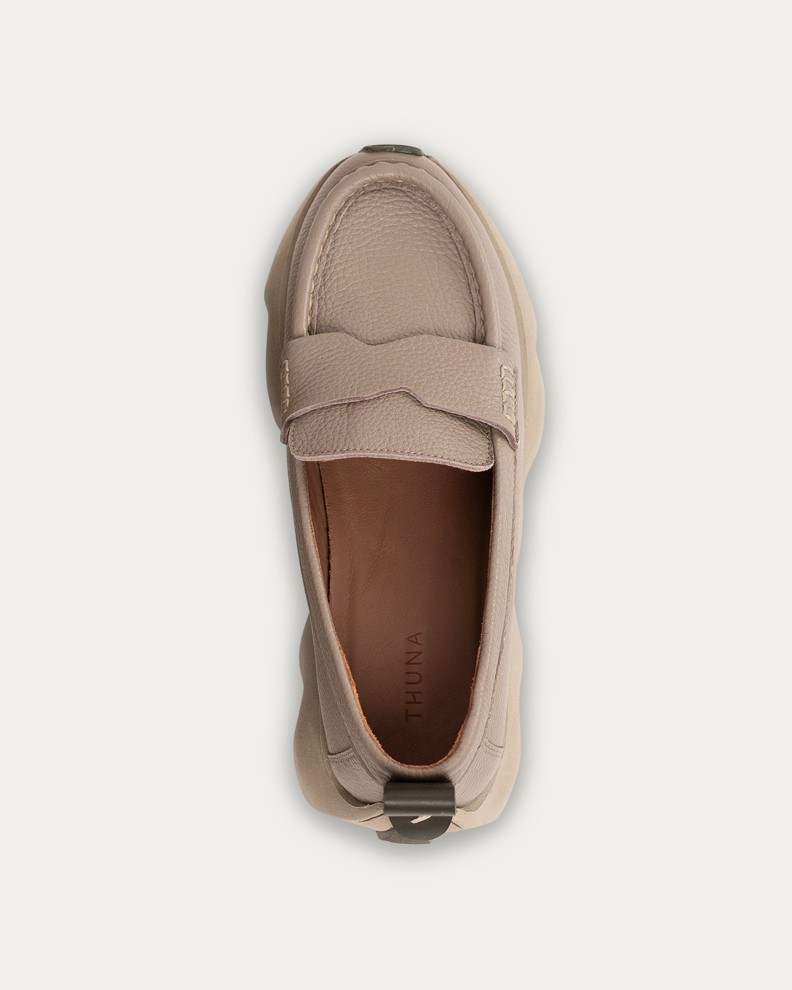 Dahlia olive loafer - THUNA