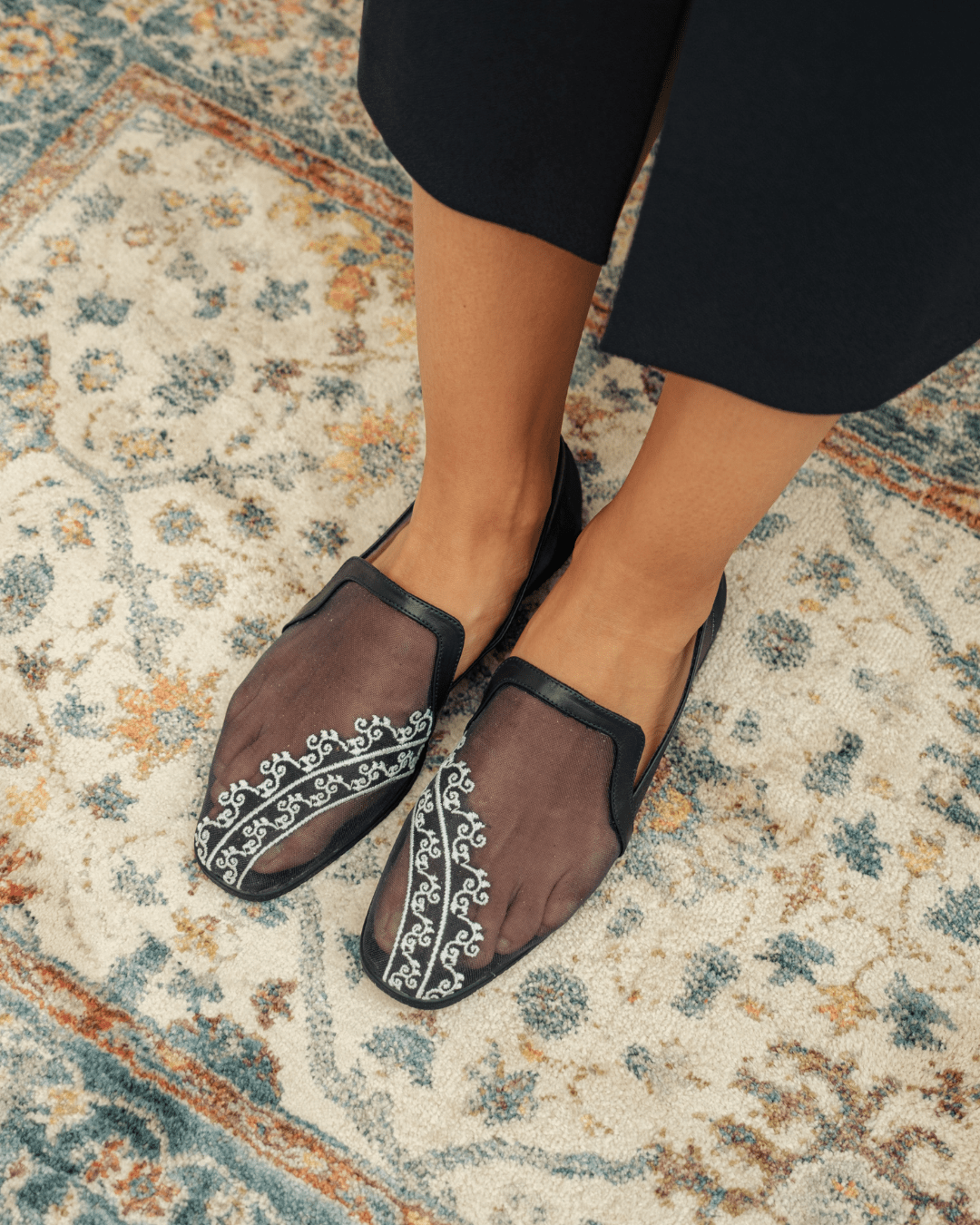 Dama navy blue loafer - Loafers - THUNA