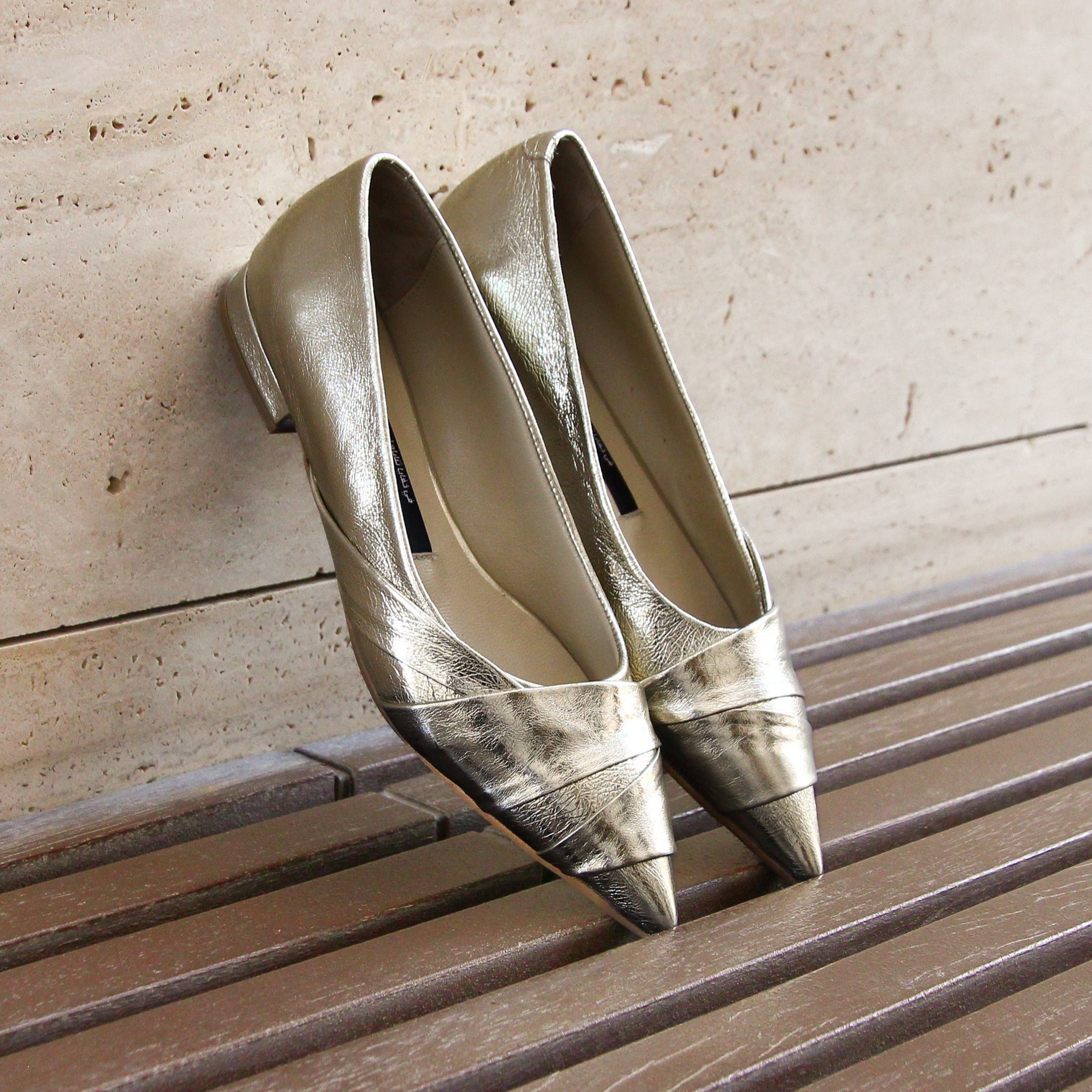 Delta gold loafer - THUNA