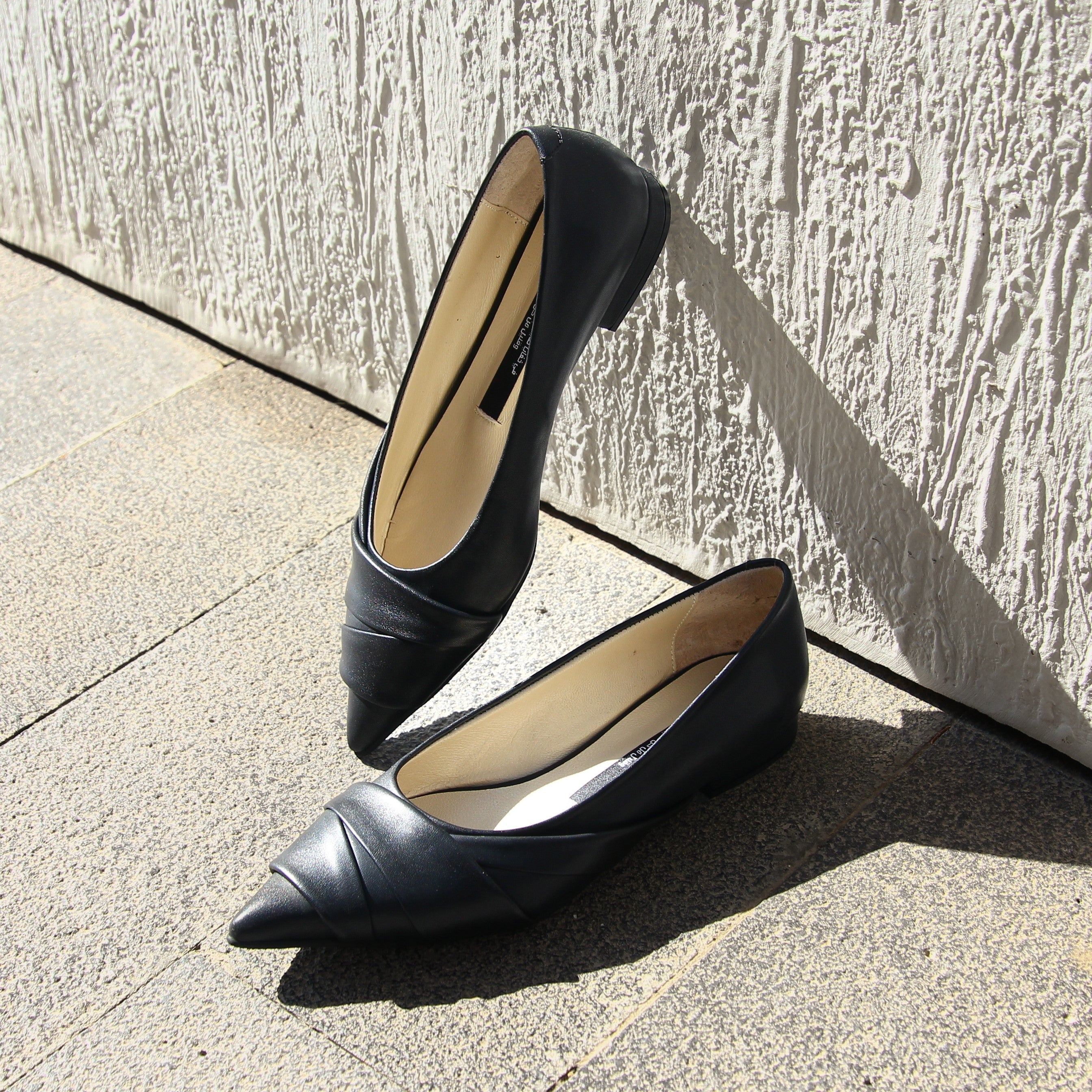 Delta black loafer - THUNA