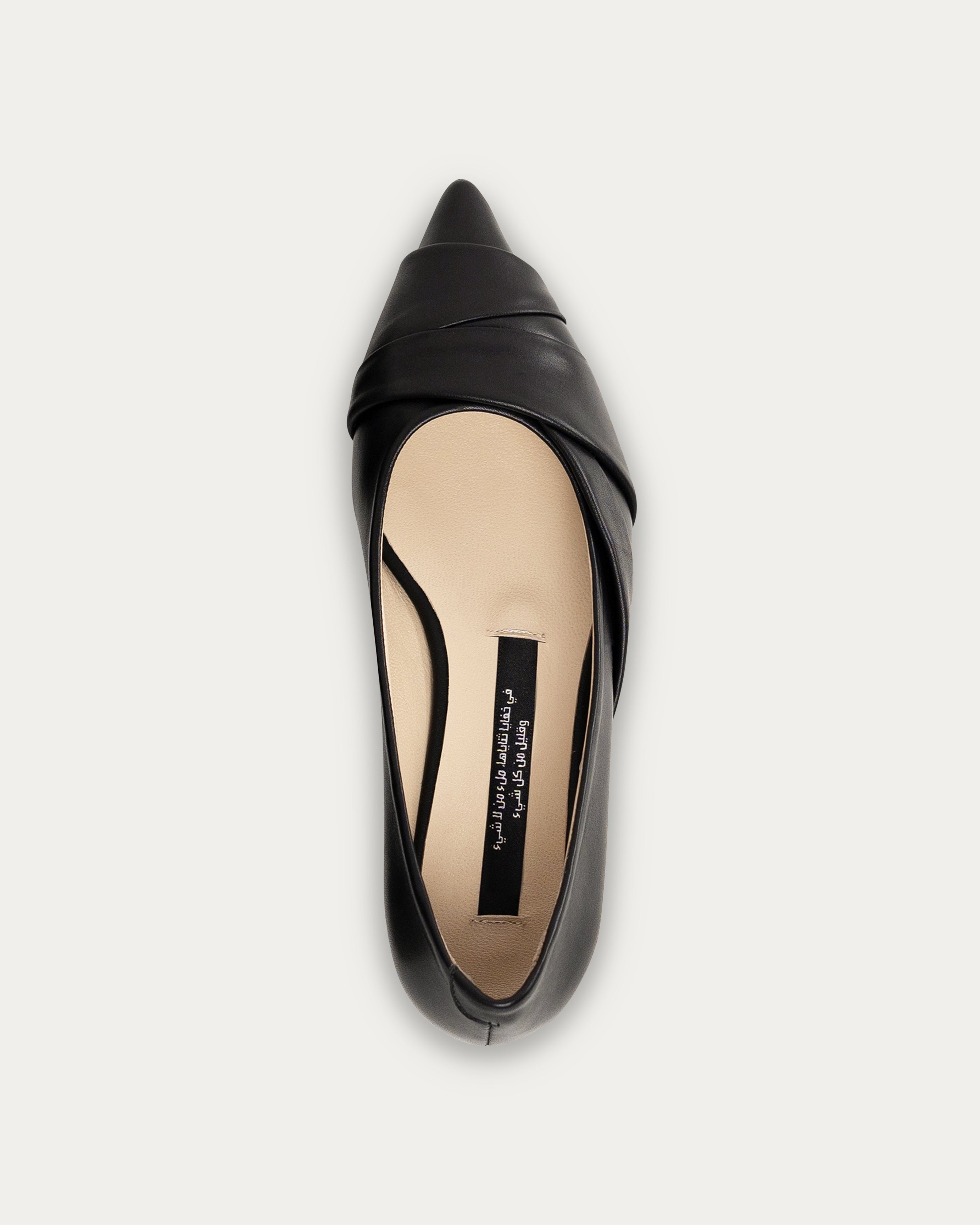 Delta black loafer - THUNA