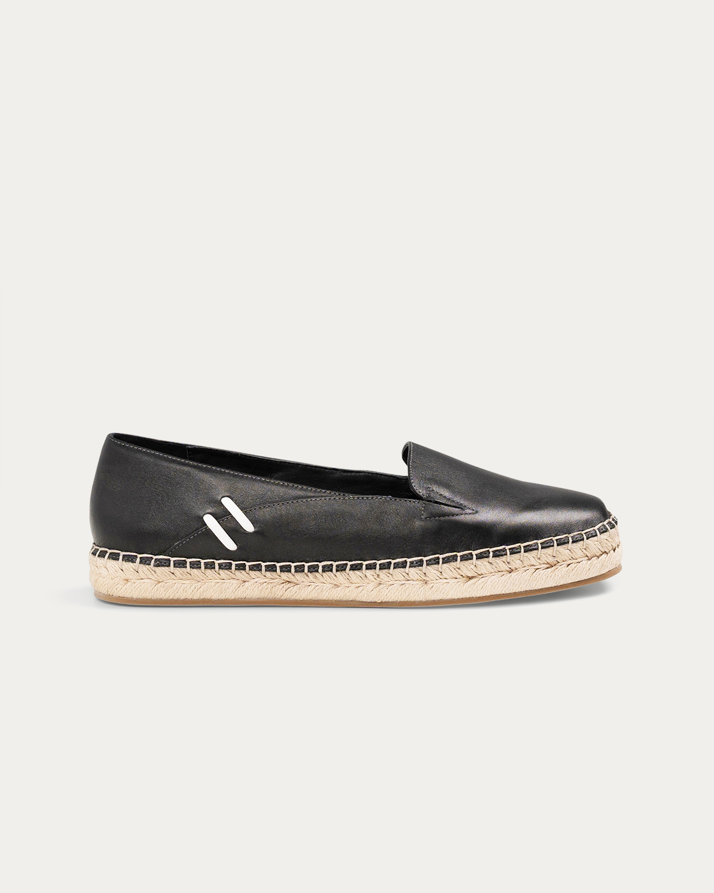 Elsa black - espadrille - Thuna - Shoes - Kuwait
