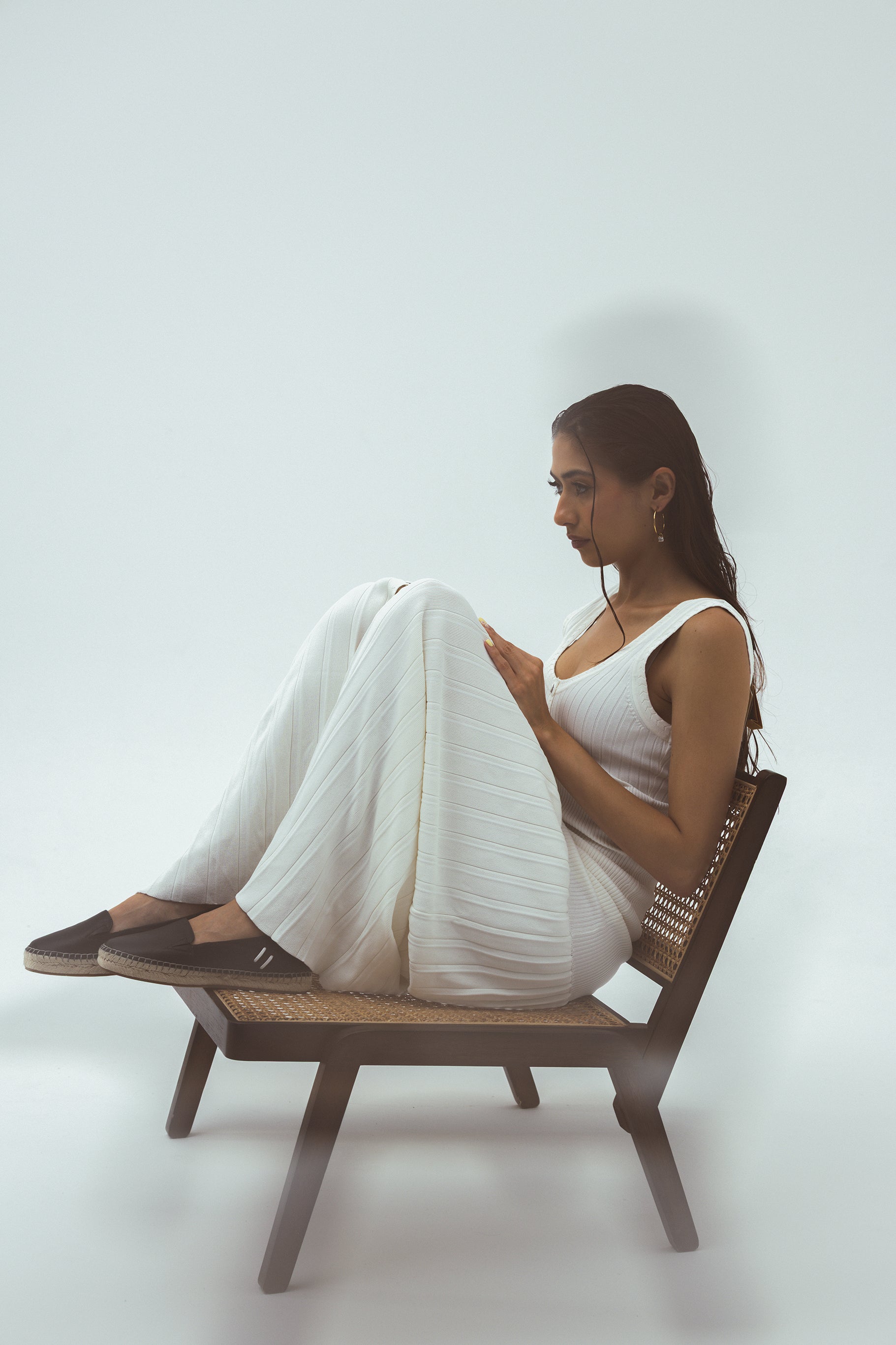 Elsa black espadrille