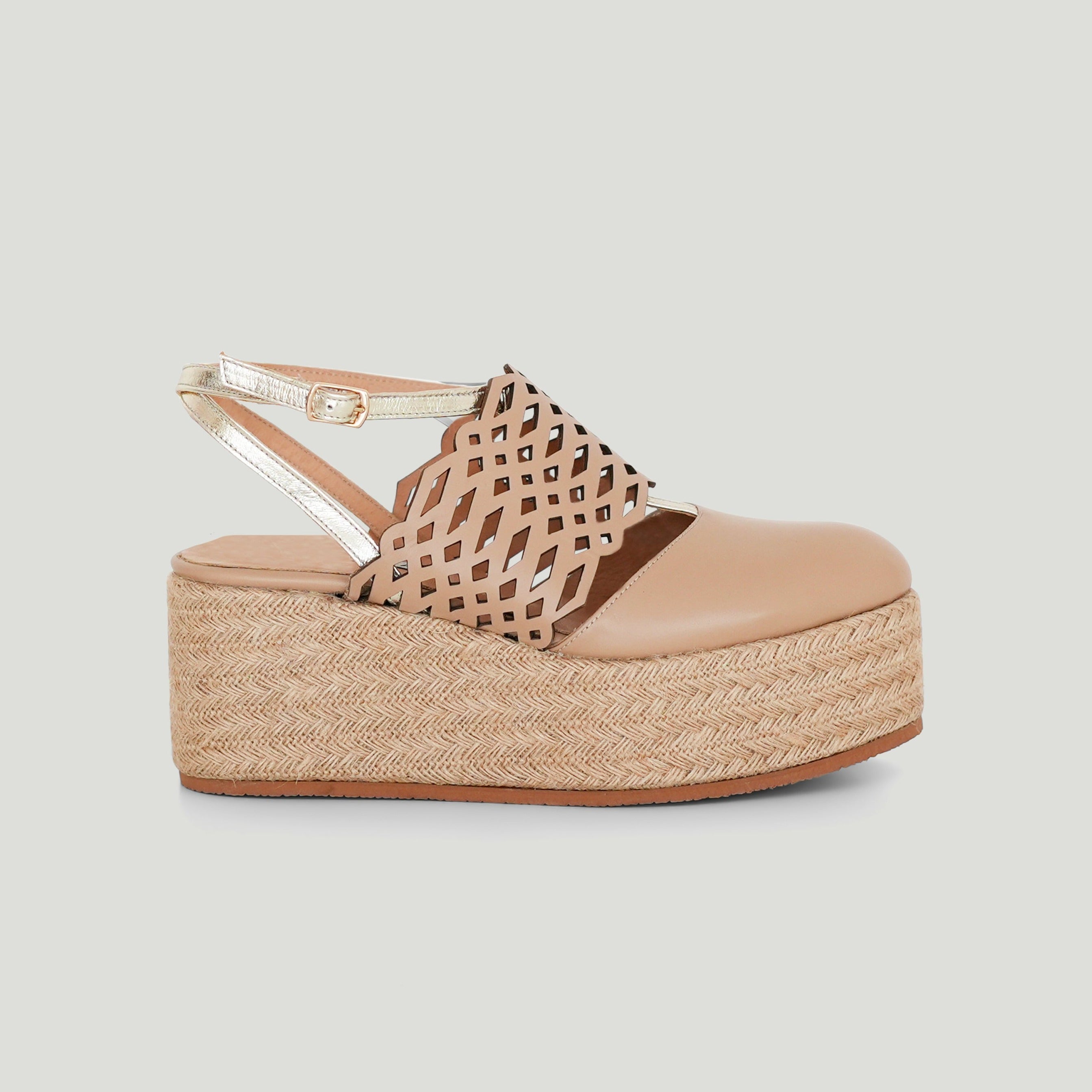 Falak beige platform - THUNA