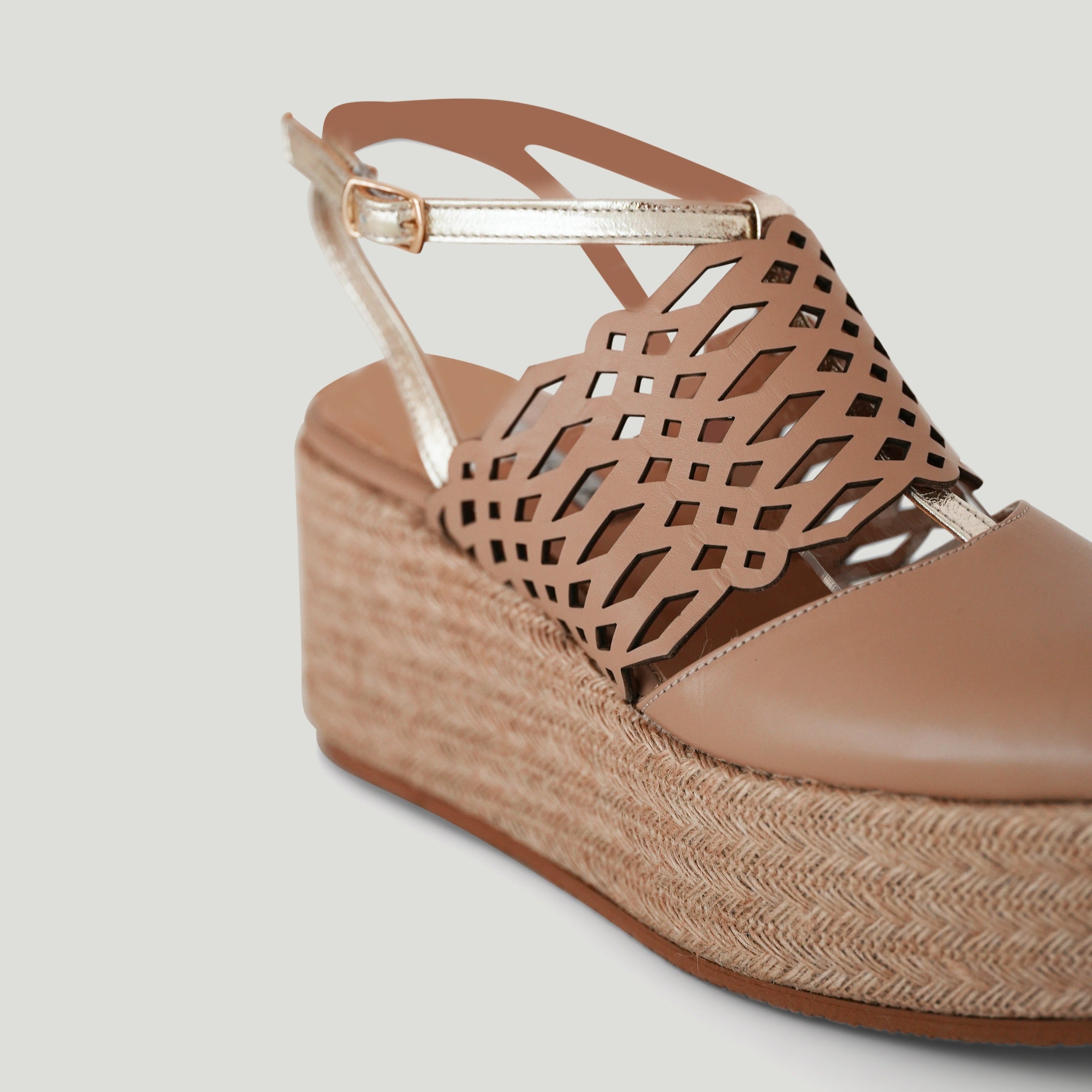 Falak beige platform - THUNA