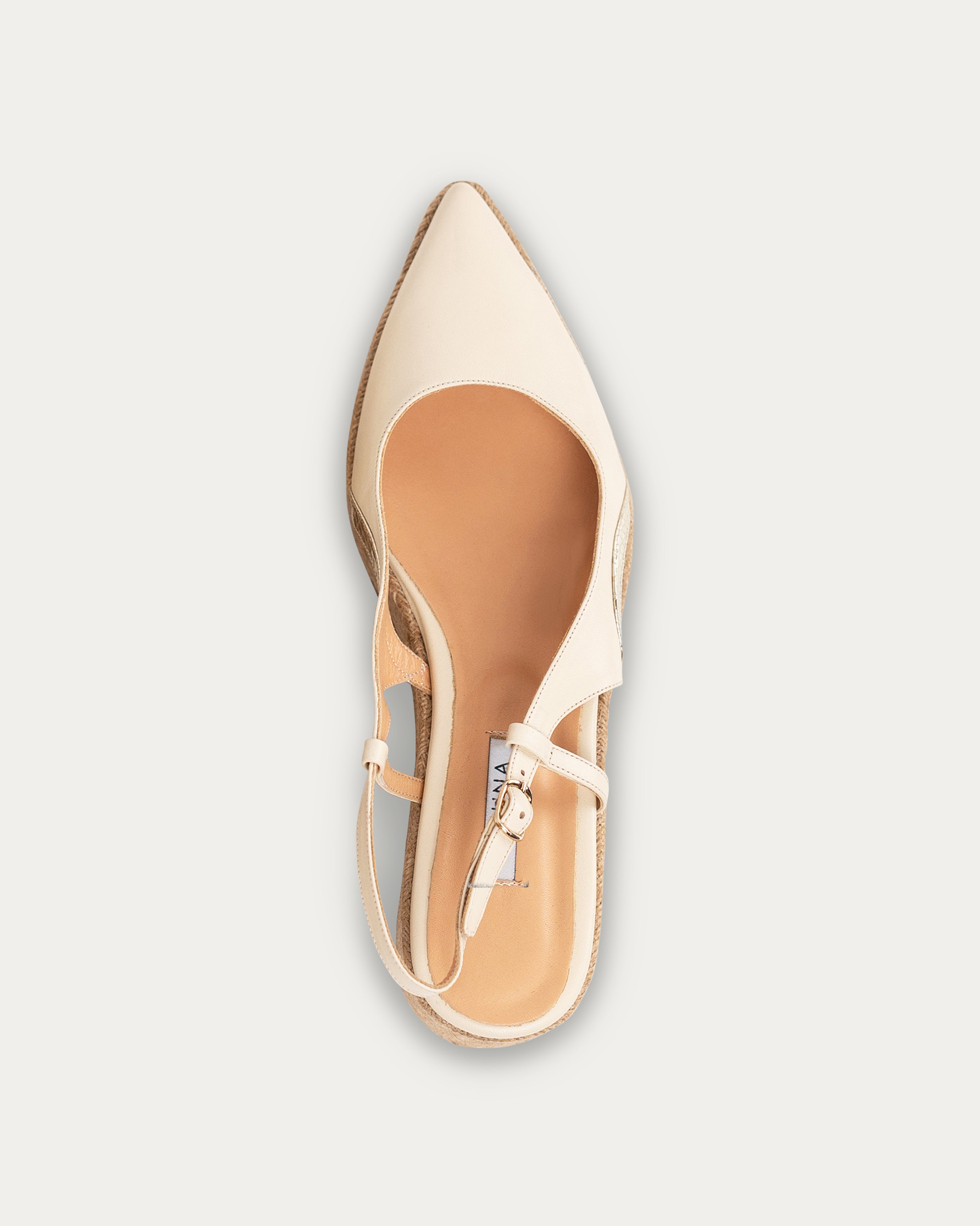 Falwa cream platform - Shoes - THUNA