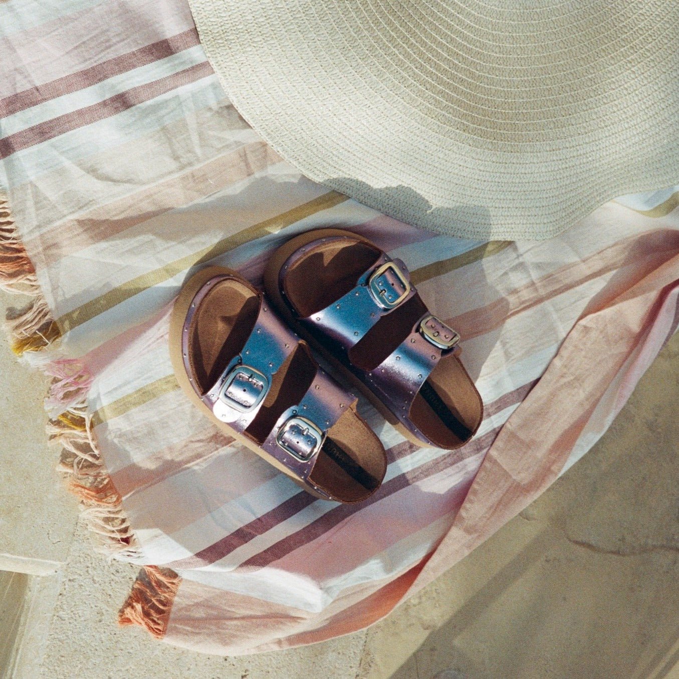 Gaia purple slipper - THUNA