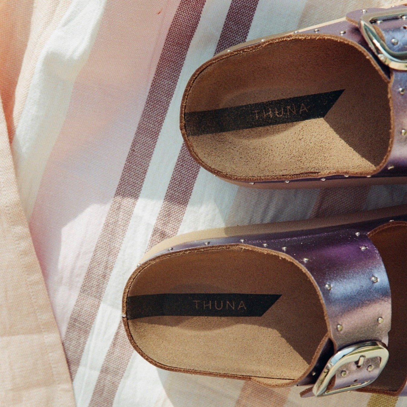 Gaia purple slipper - THUNA