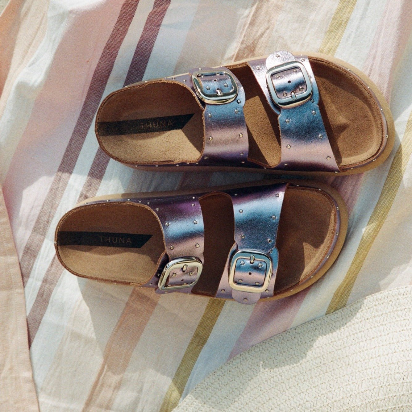 Gaia purple slipper - THUNA