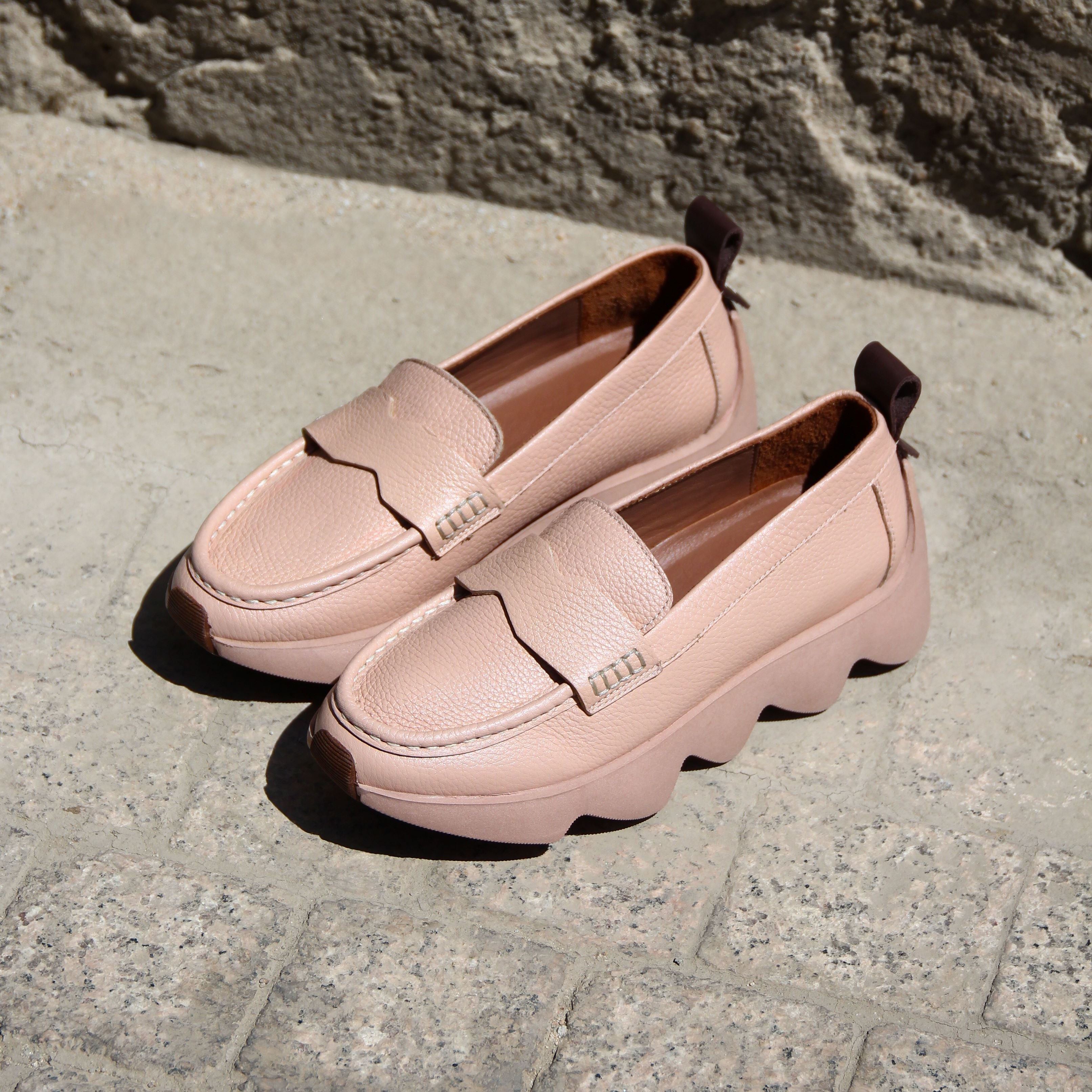 Dahlia nude loafer - THUNA