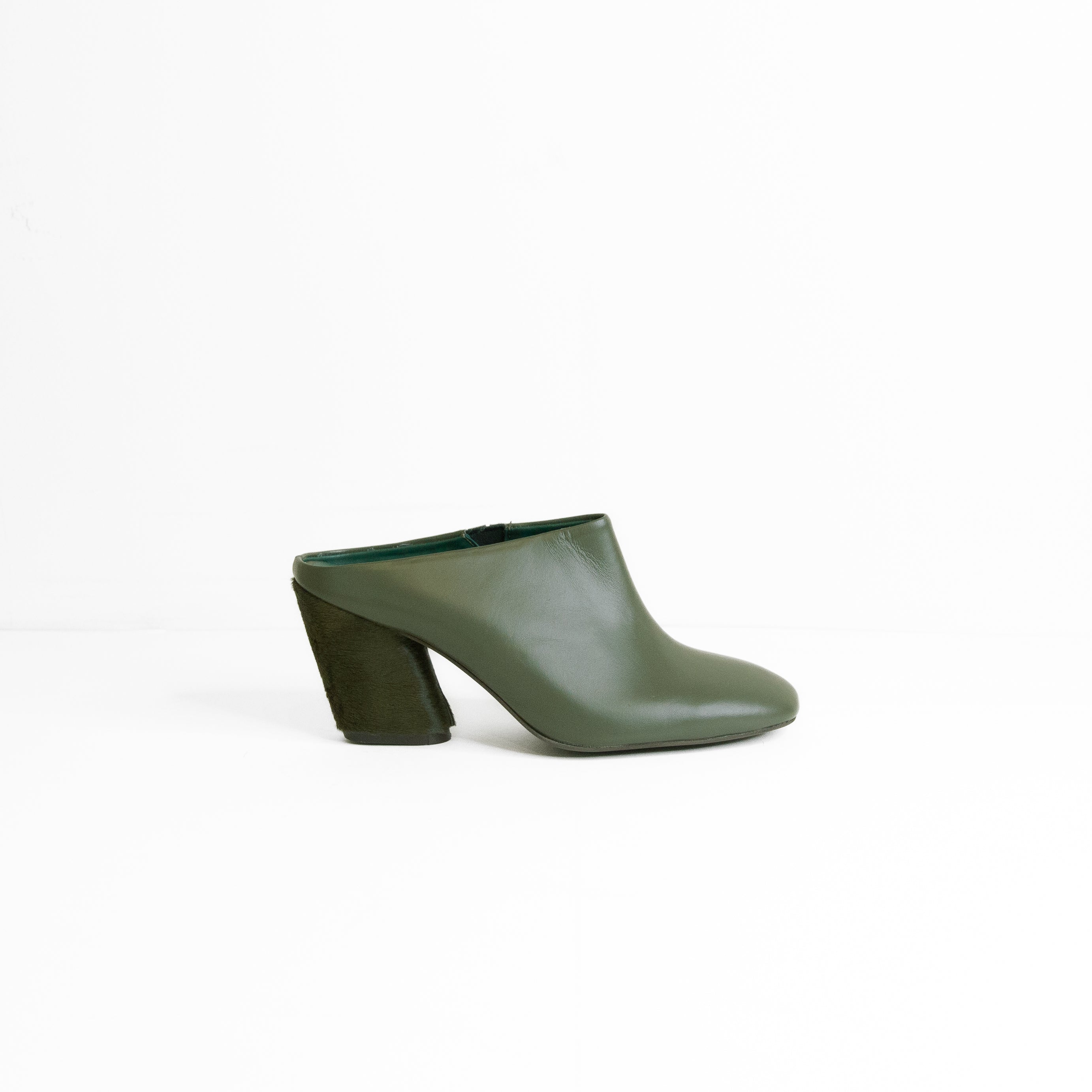 Nima green heel - THUNA