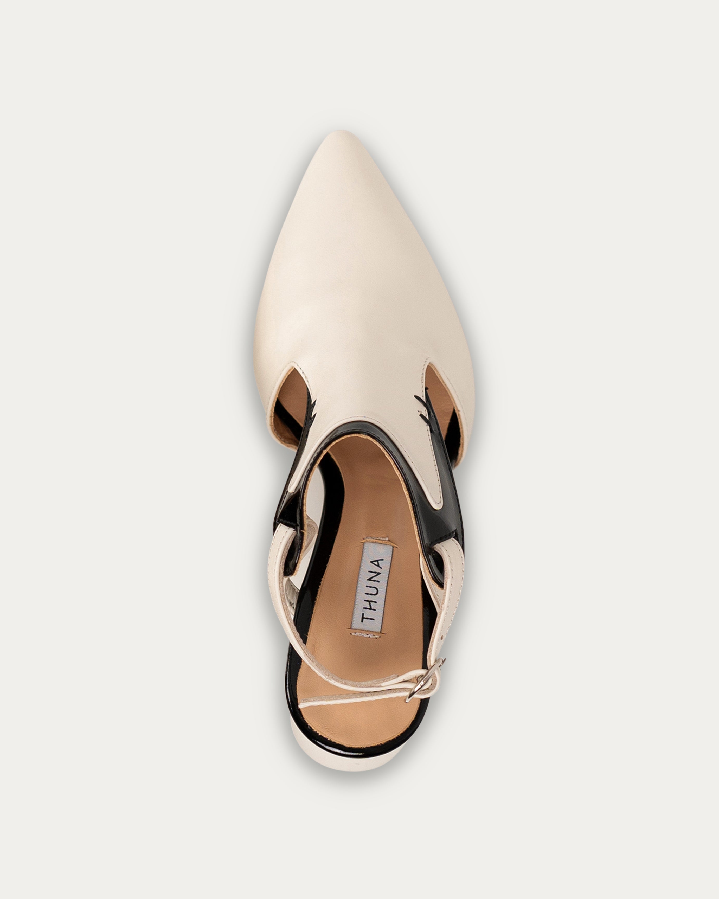 Kadi cream heel - THUNA