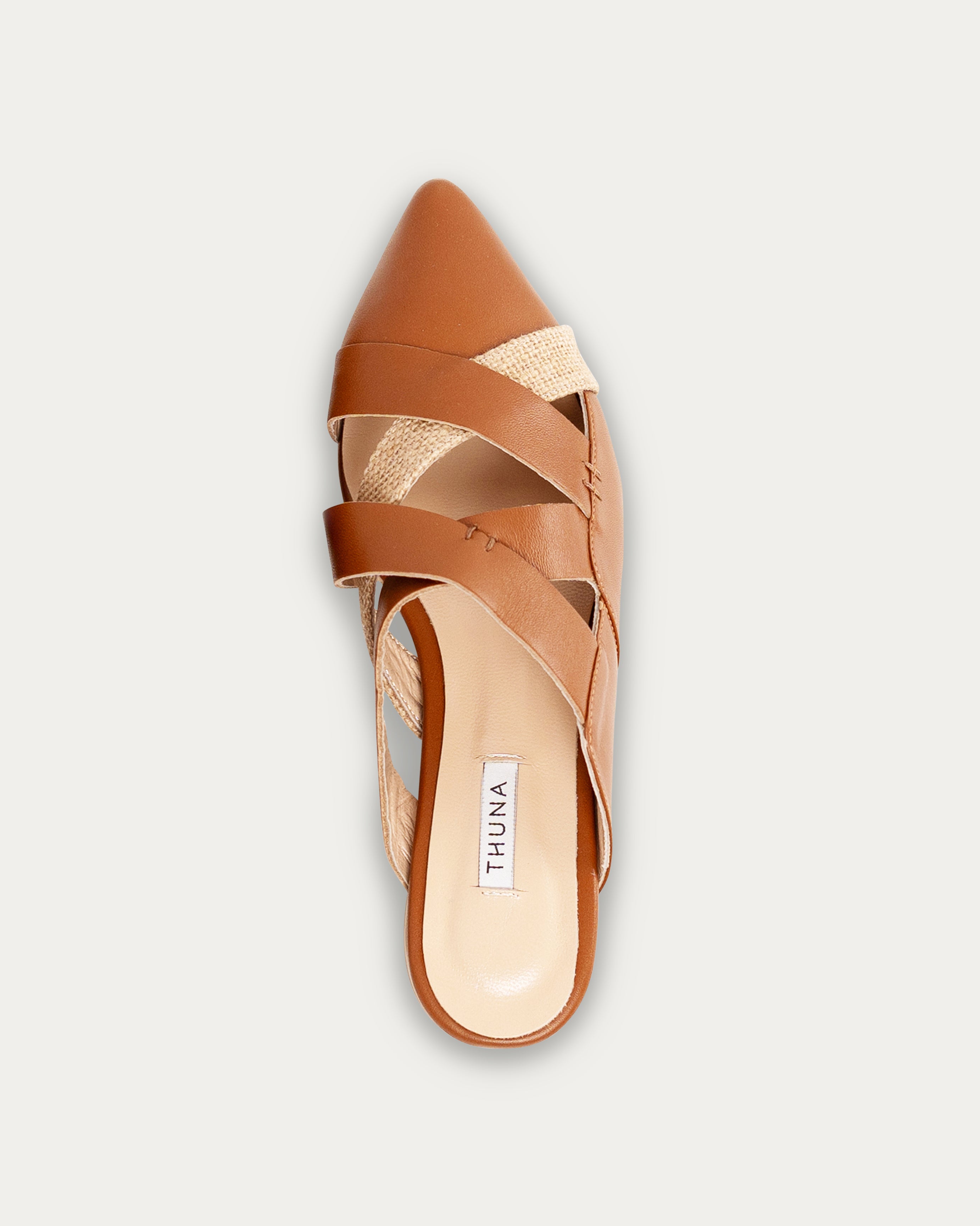 Lana tan mule - Shoes - THUNA