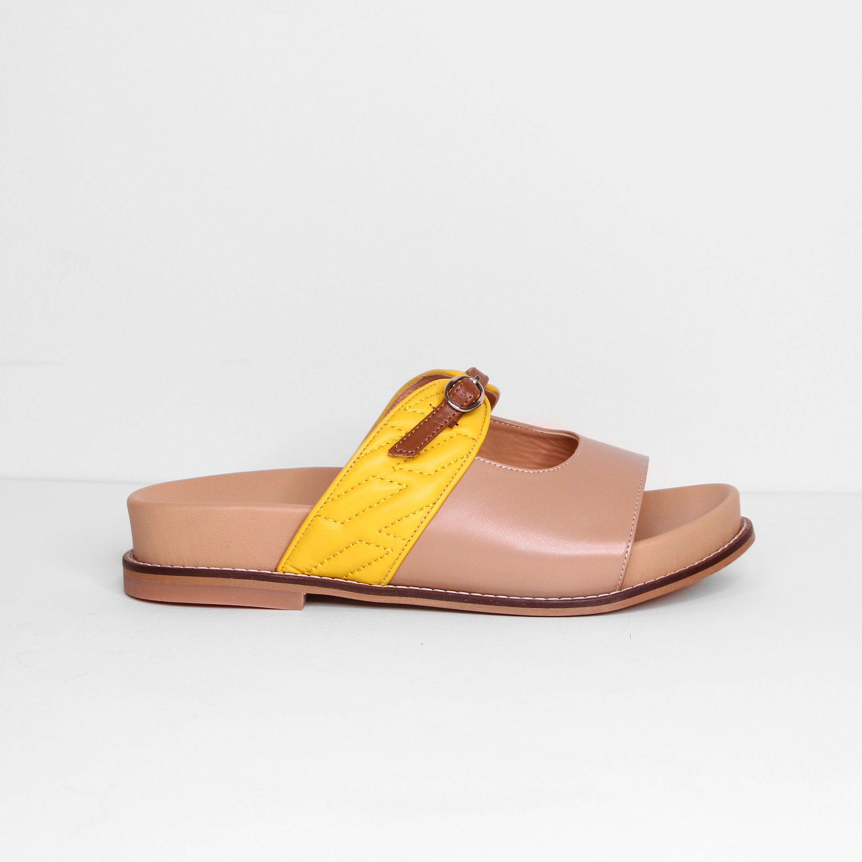 Luna beige slipper - THUNA