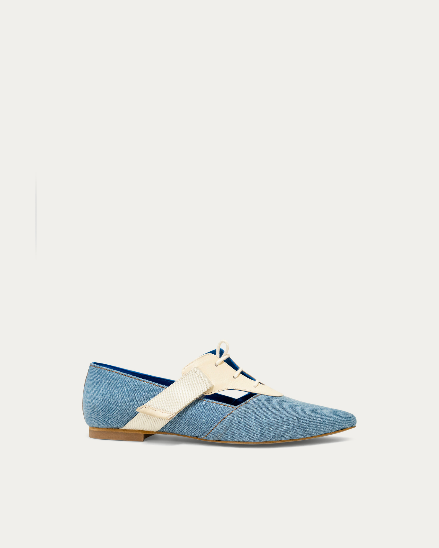 Lucia denim loafer