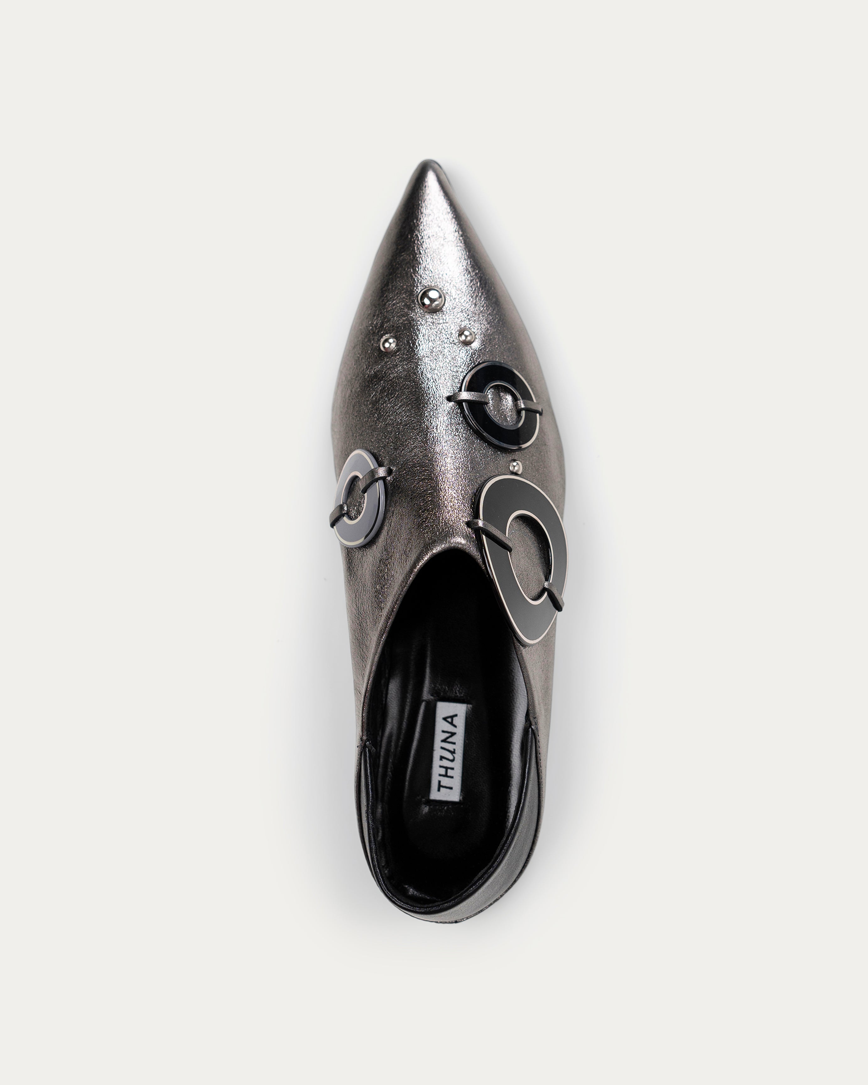 Mawj silver loafer - THUNA