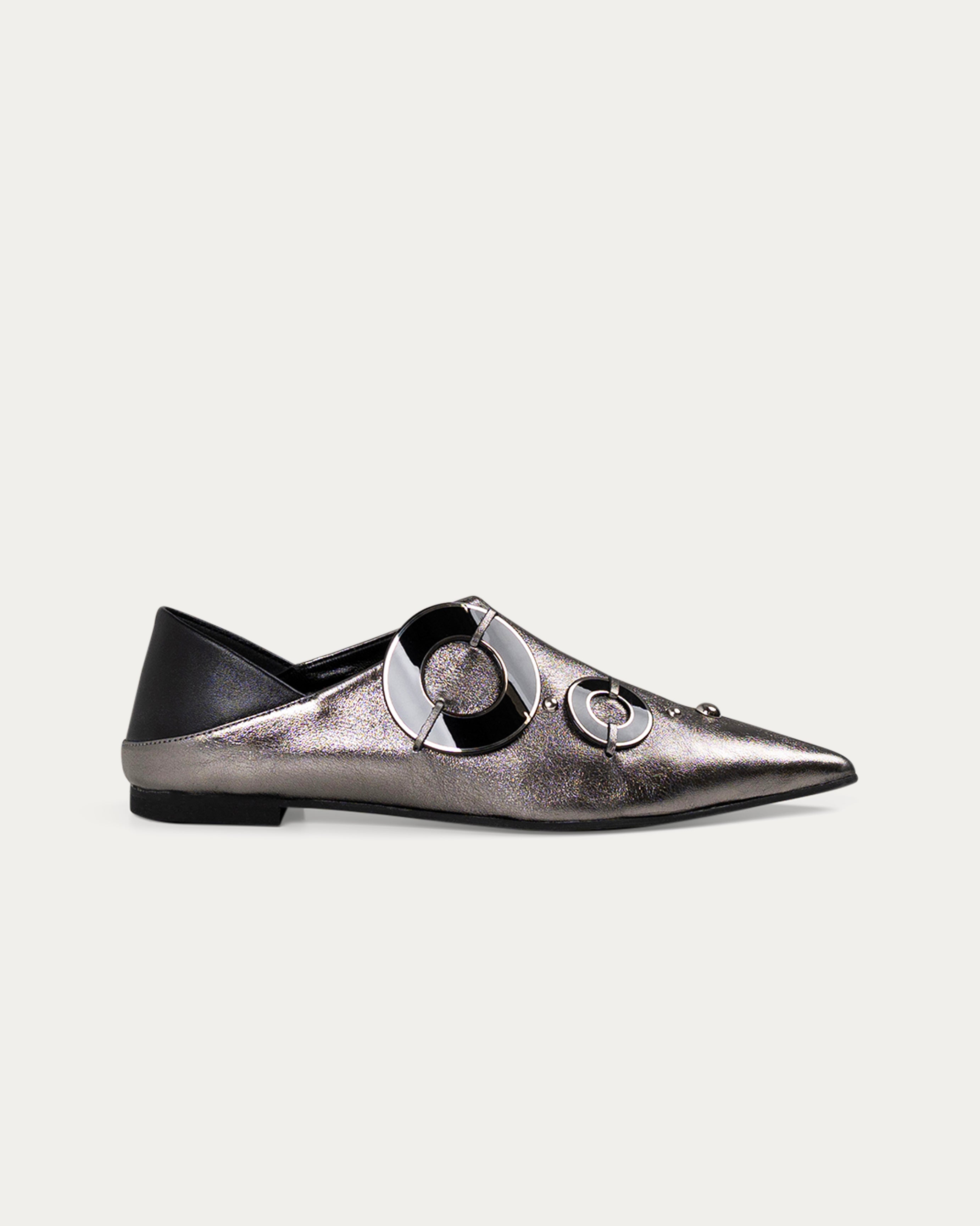 Mawj silver loafer - THUNA