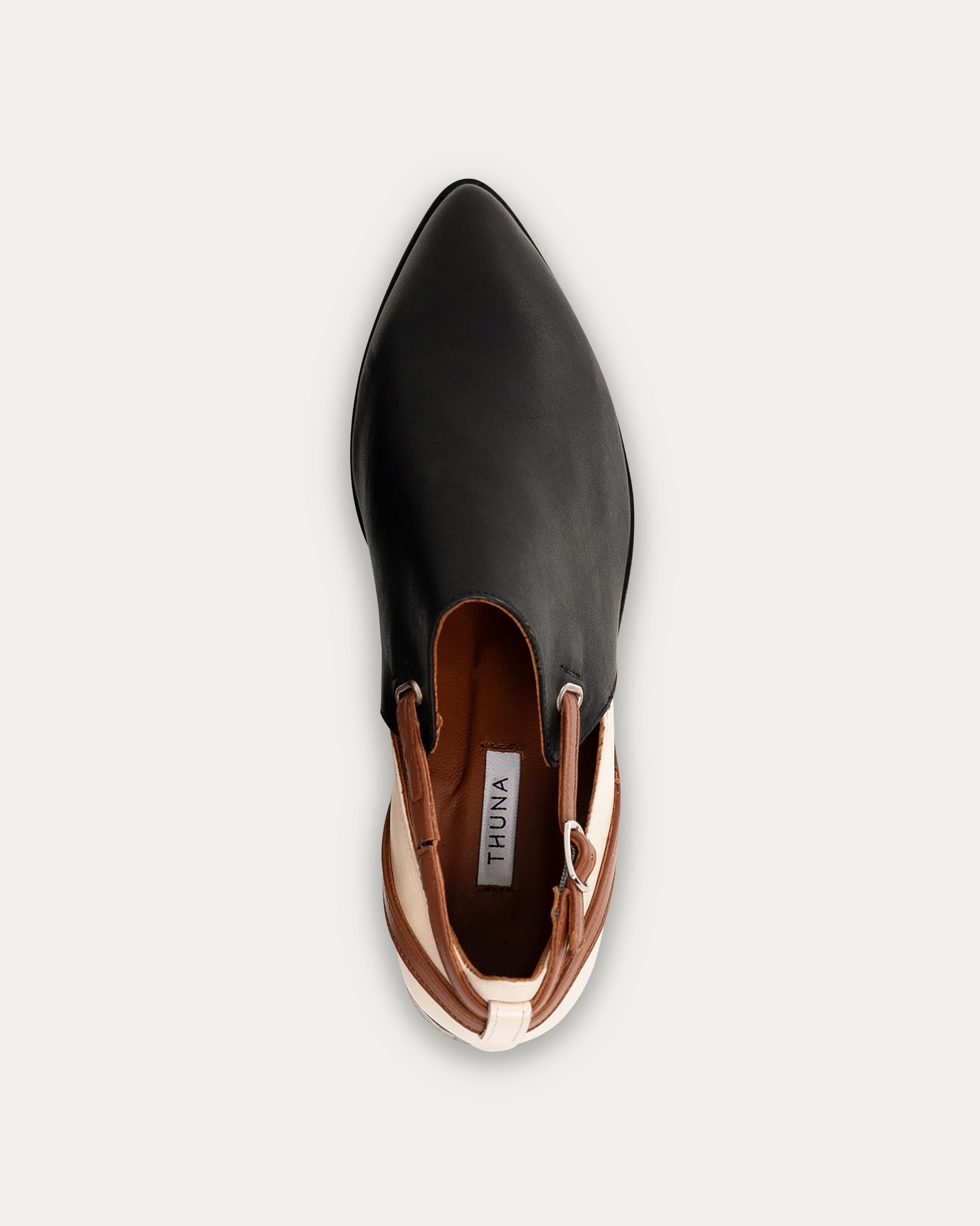 Miray black loafer - THUNA - Shoes - Kuwait - KSA