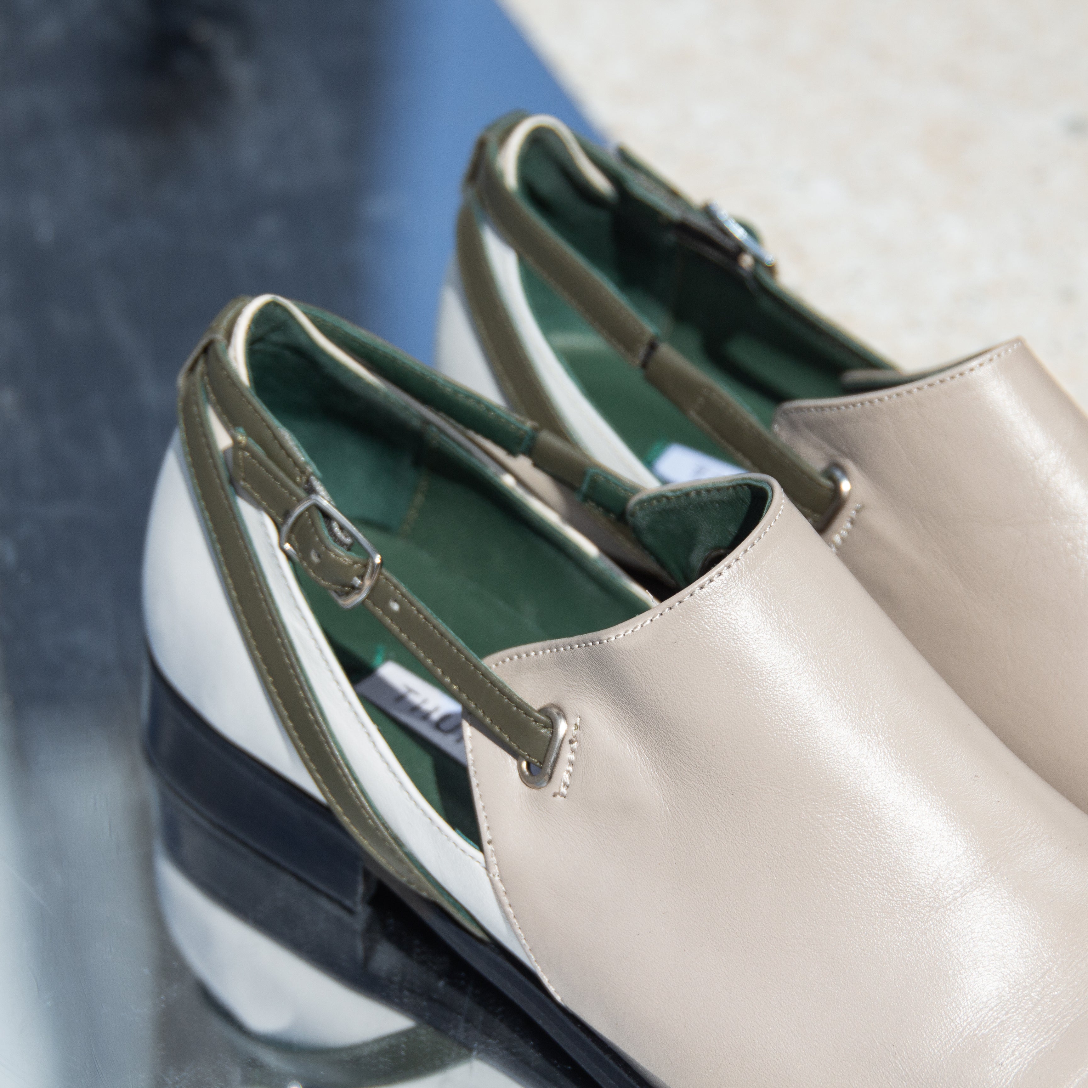 Miray cream loafer - THUNA - Shoes - Kuwait - Saudi Arabia 