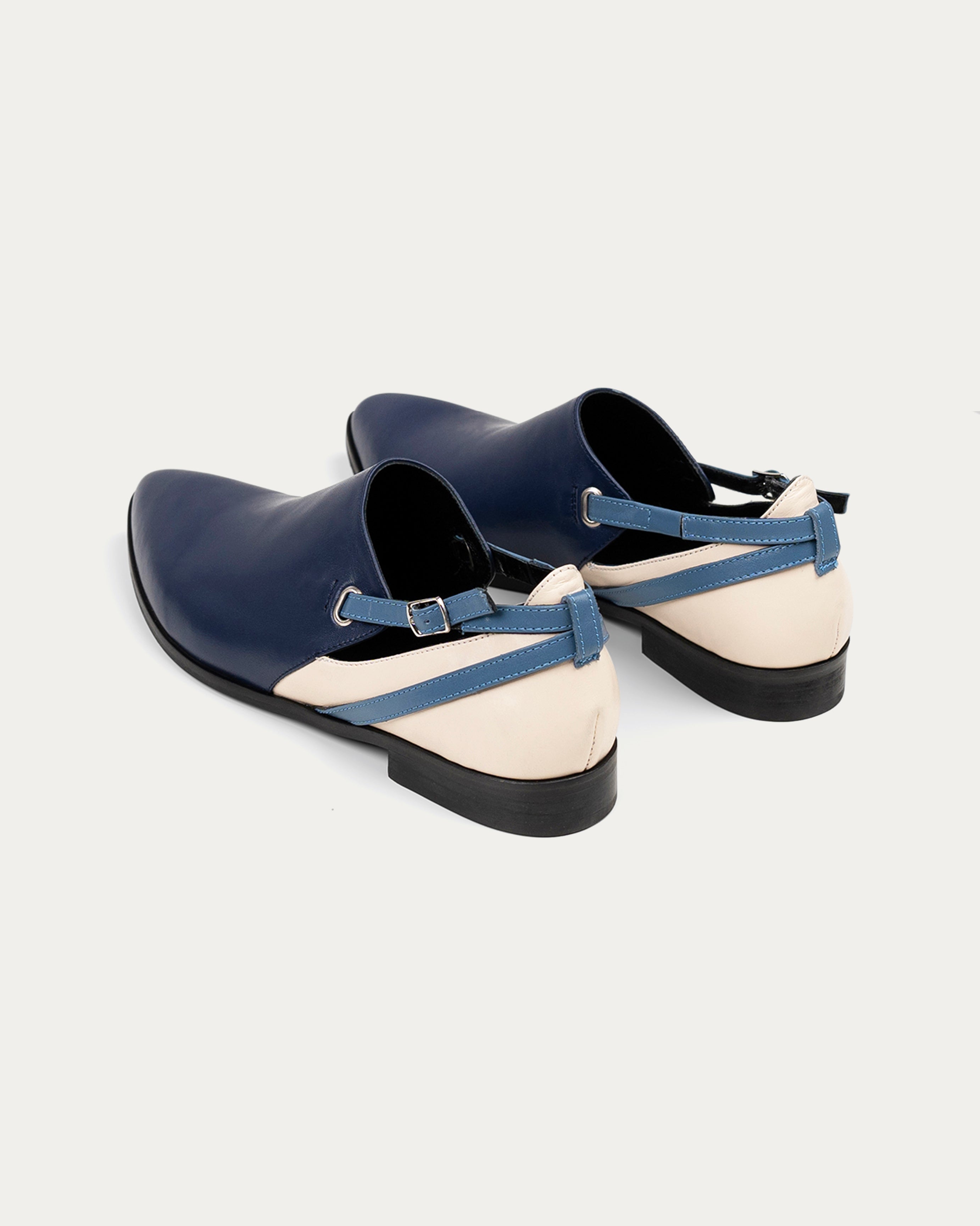 Miray blue loafer - THUNA - Kuwait - KSA - Shoes