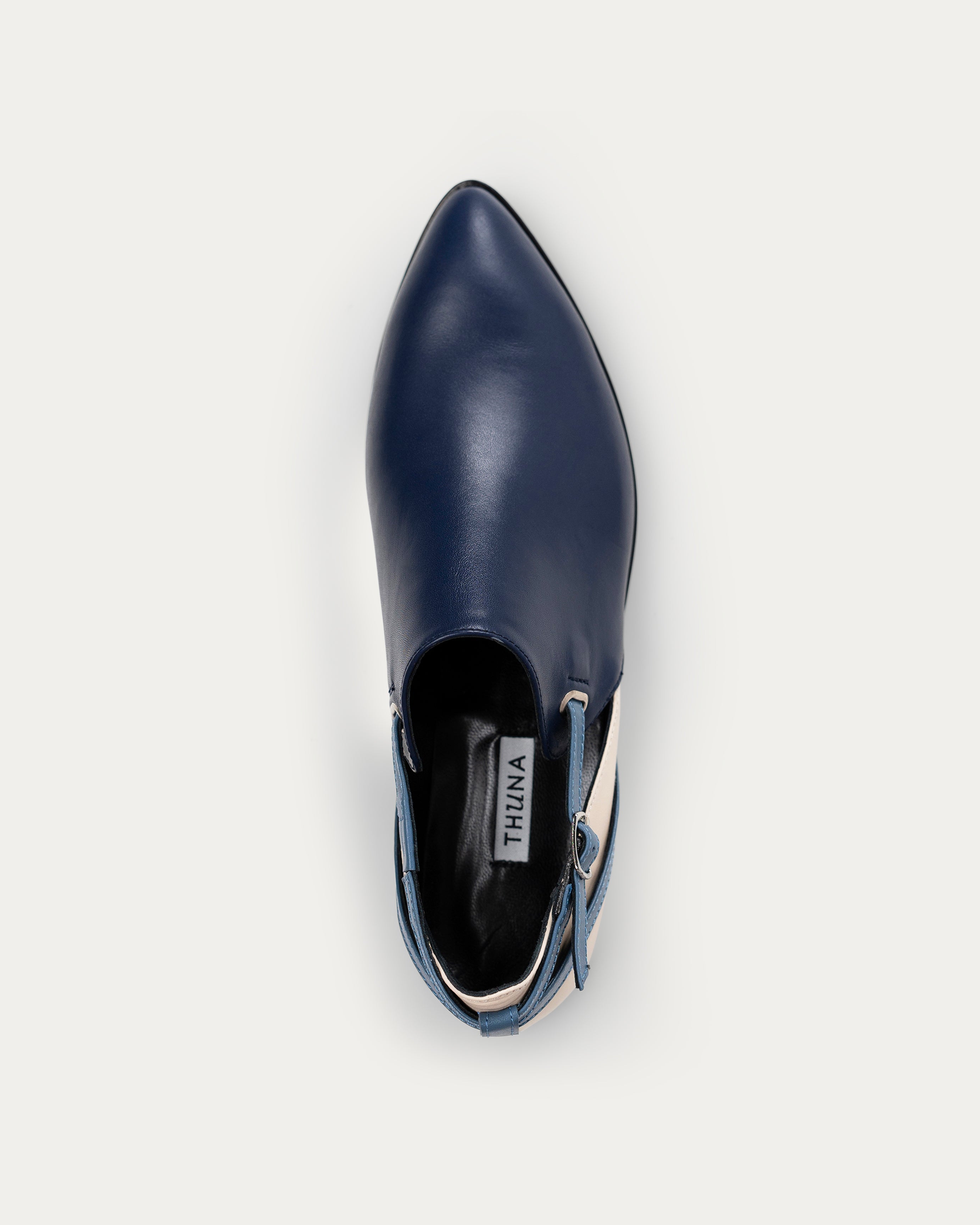 Miray blue loafer - THUNA - Kuwait - KSA - Shoes