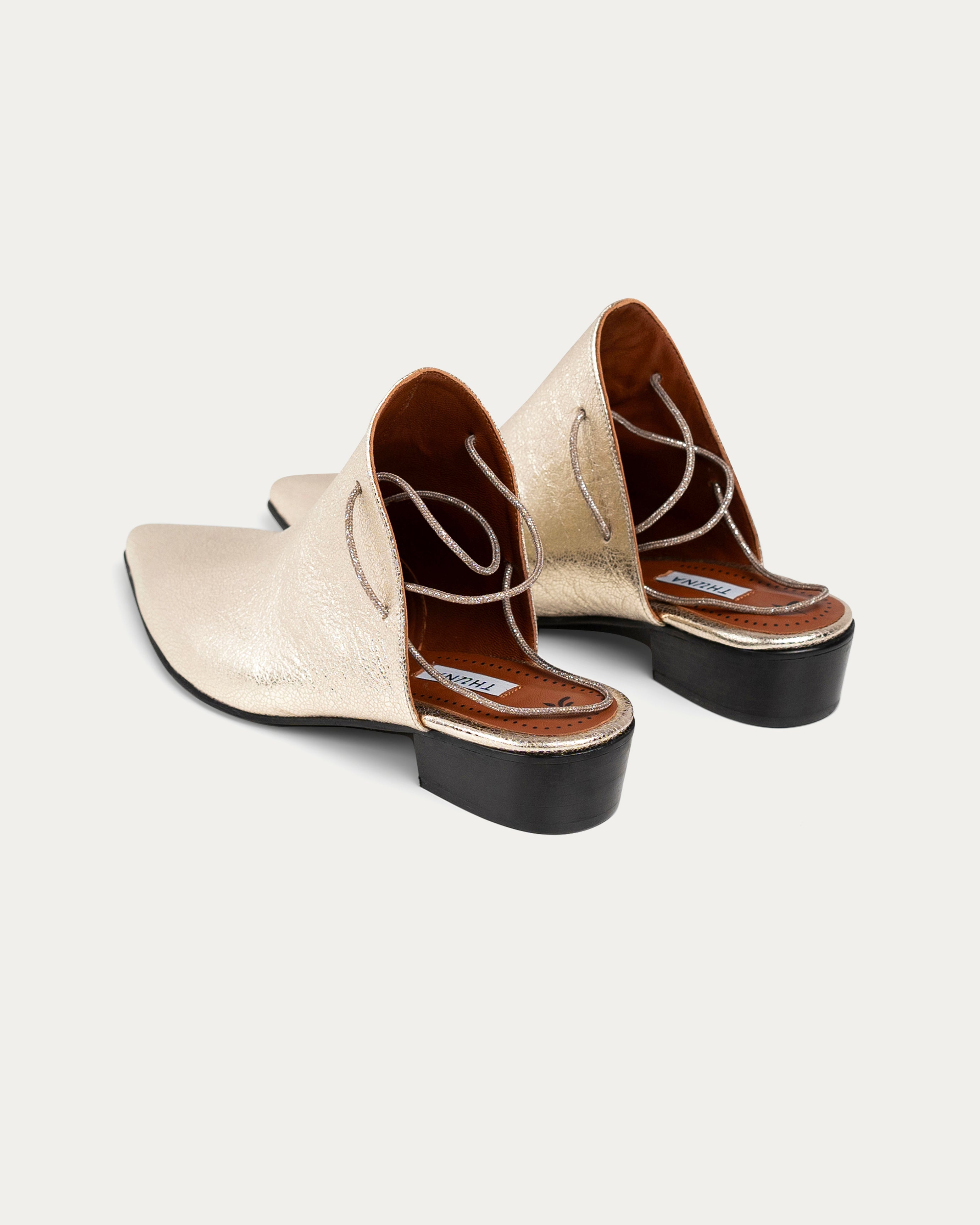 Nawa gold sandal - Sandal - THUNA