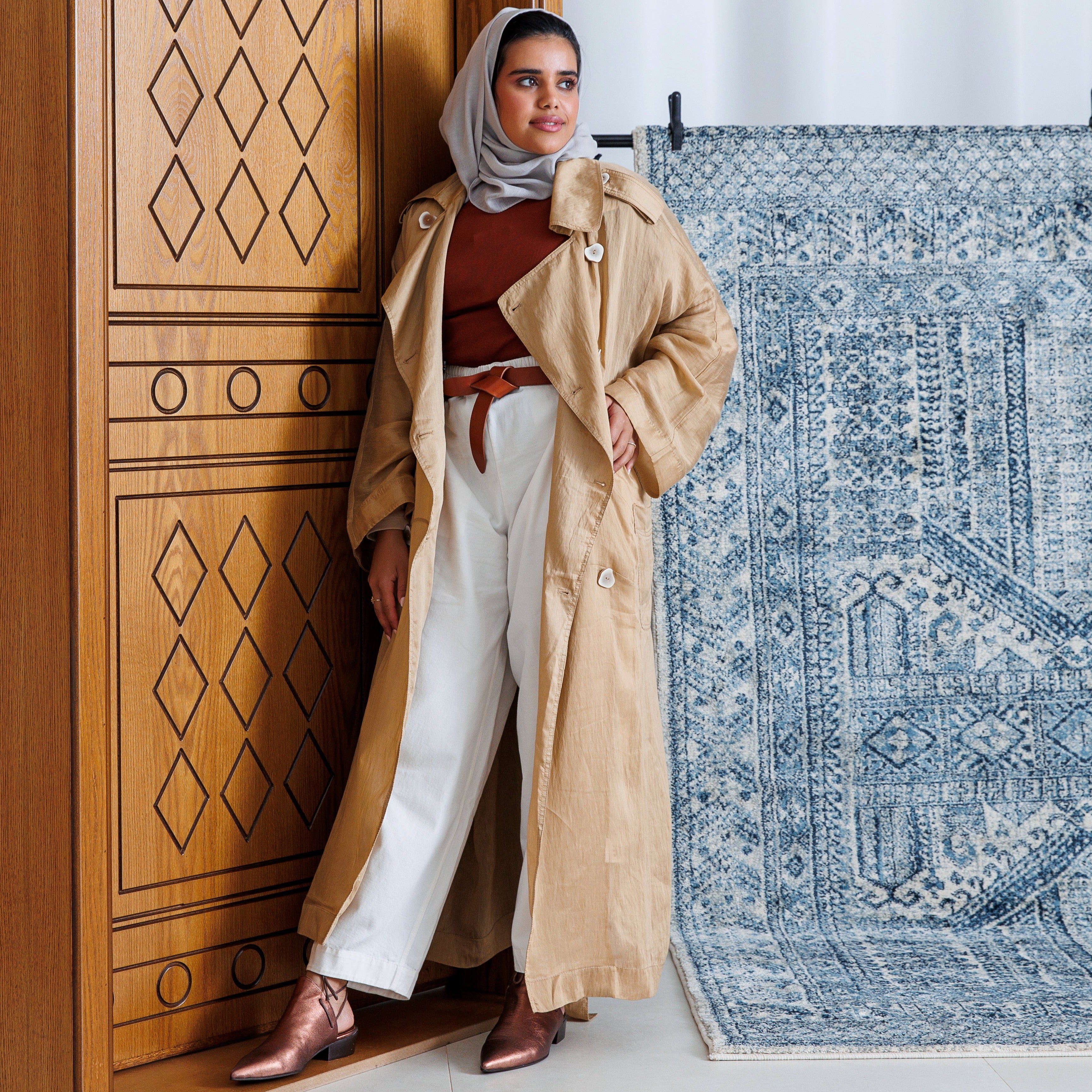 Nawa copper sandal - THUNA