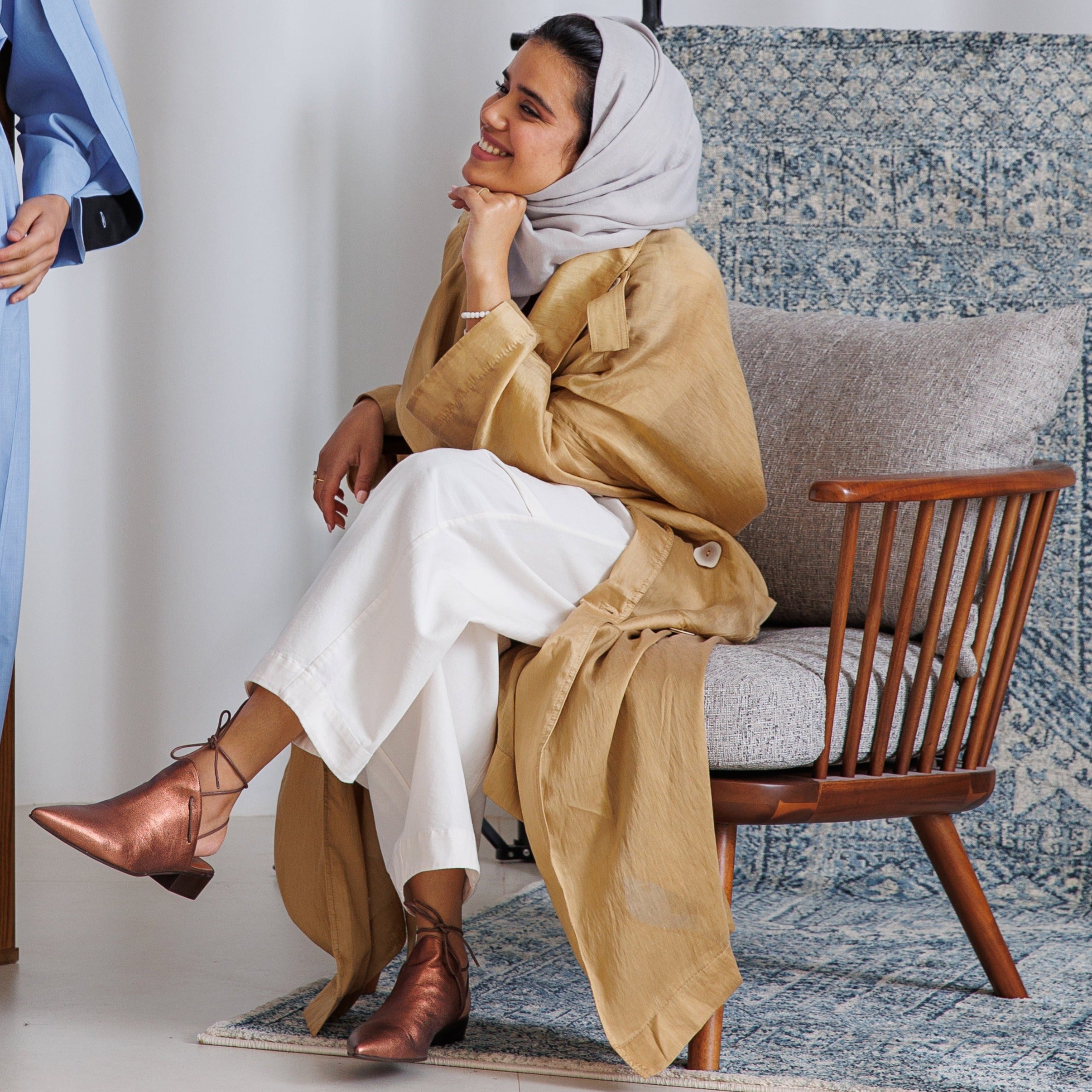 Nawa copper sandal - THUNA