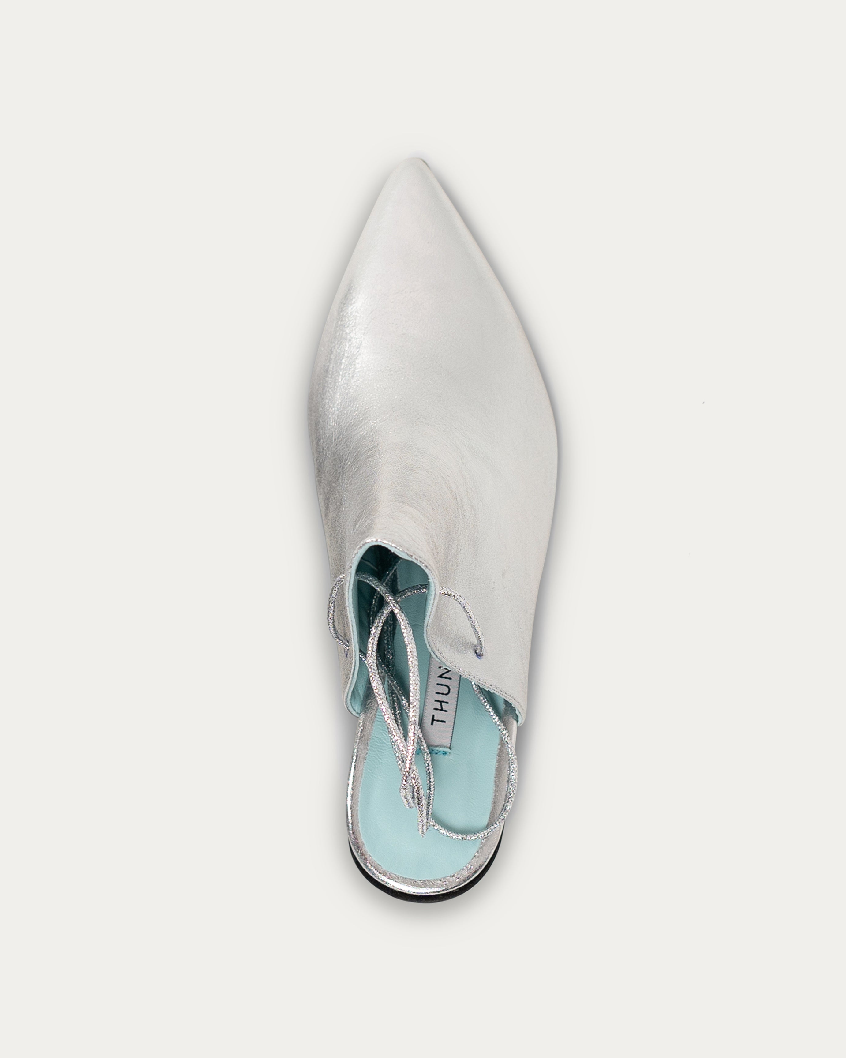 Nawa silver sandal - THUNA shoes - Kuwait 