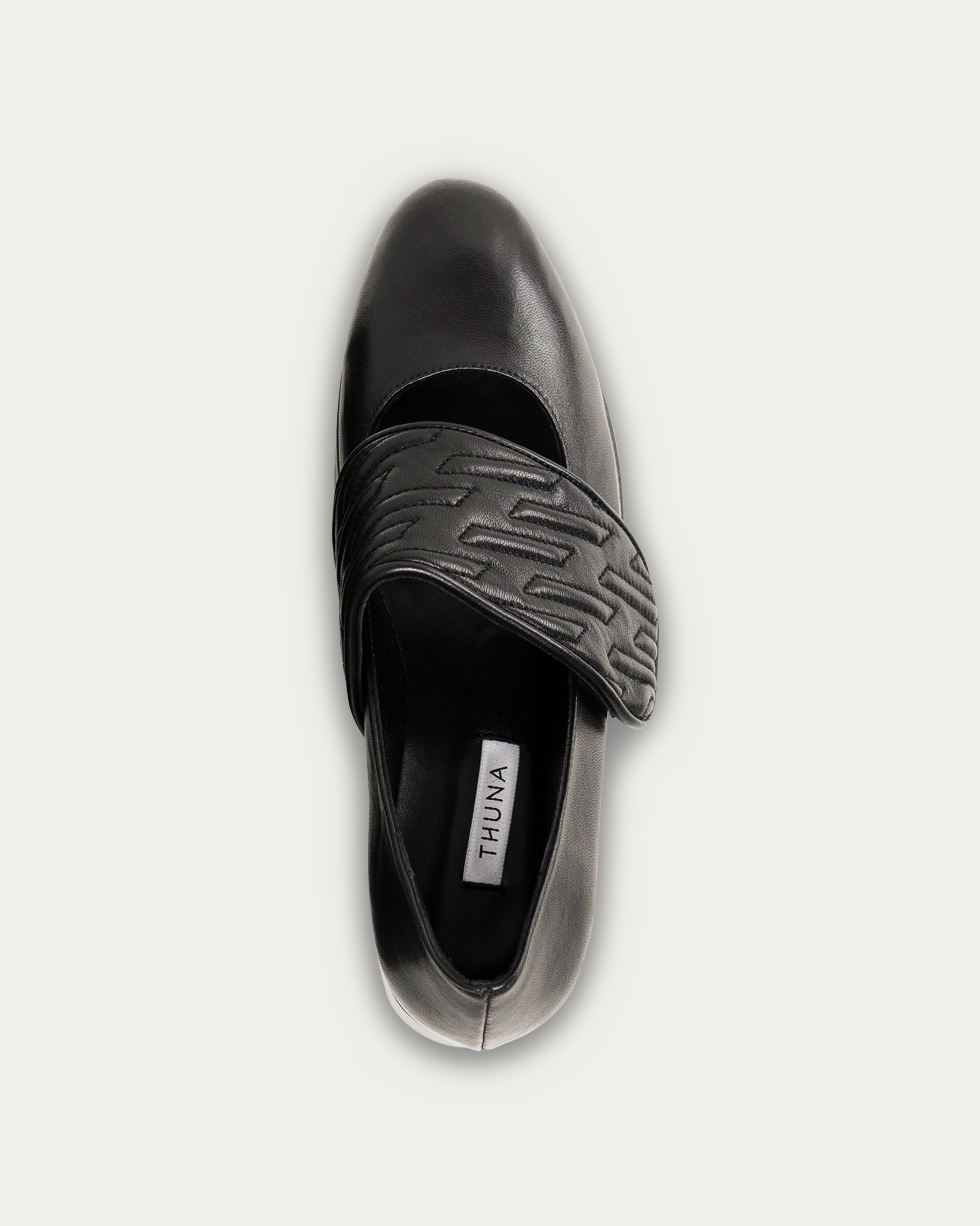 Nayla black platform - THUNA