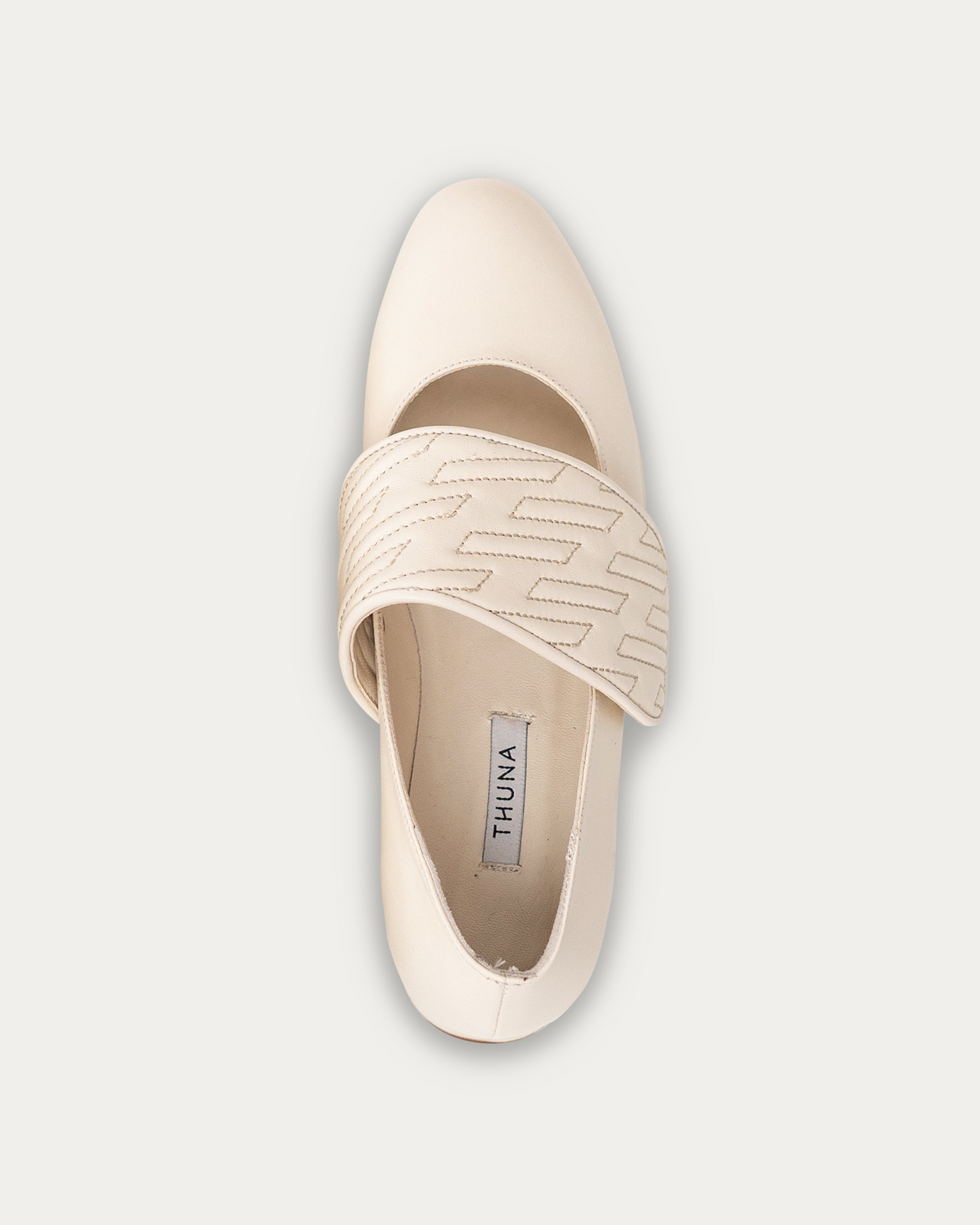 Nayla cream platform - THUNA