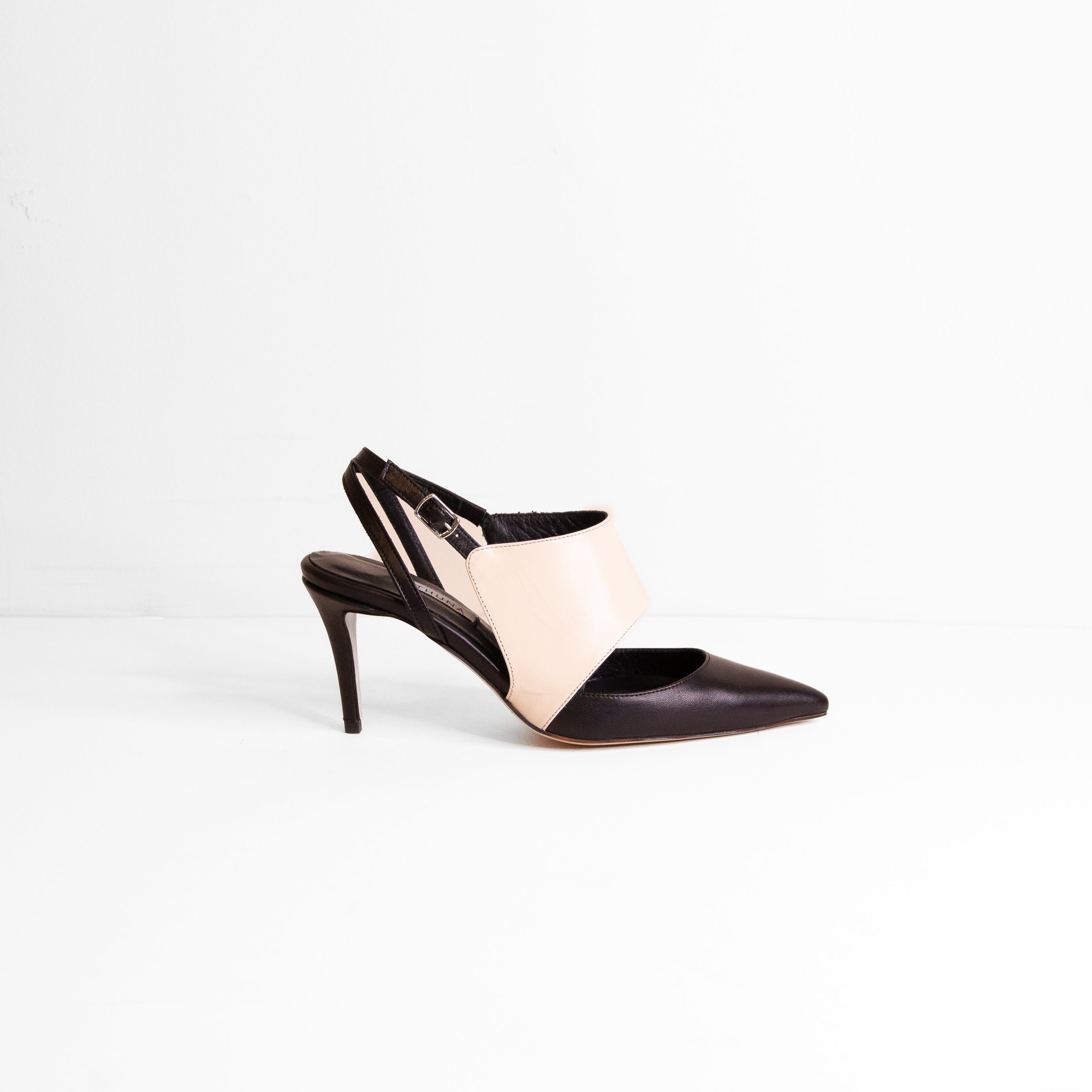 Norma black heel - THUNA