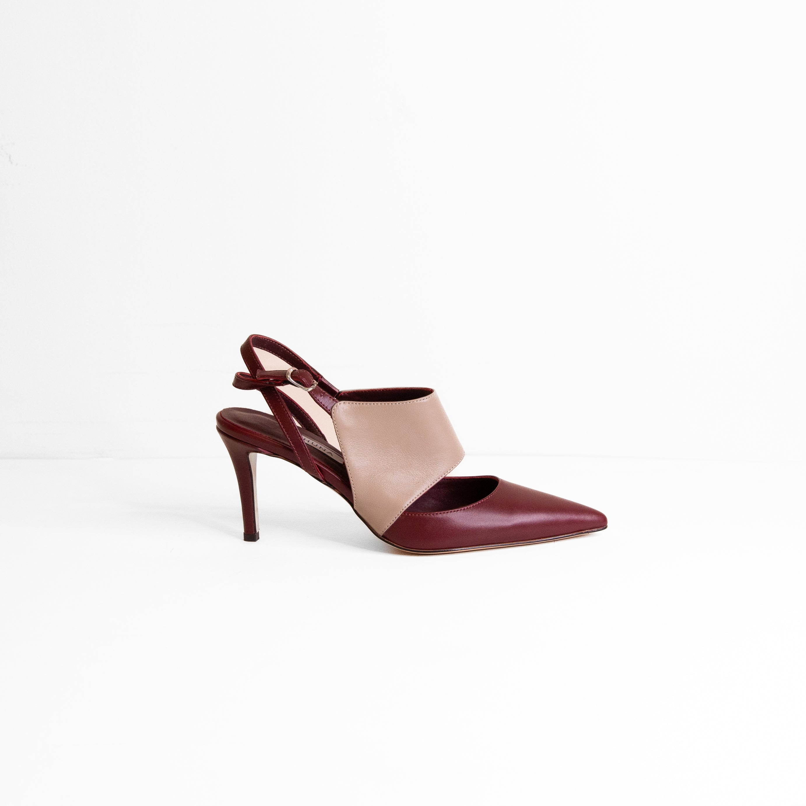 Norma bordeaux heel - THUNA