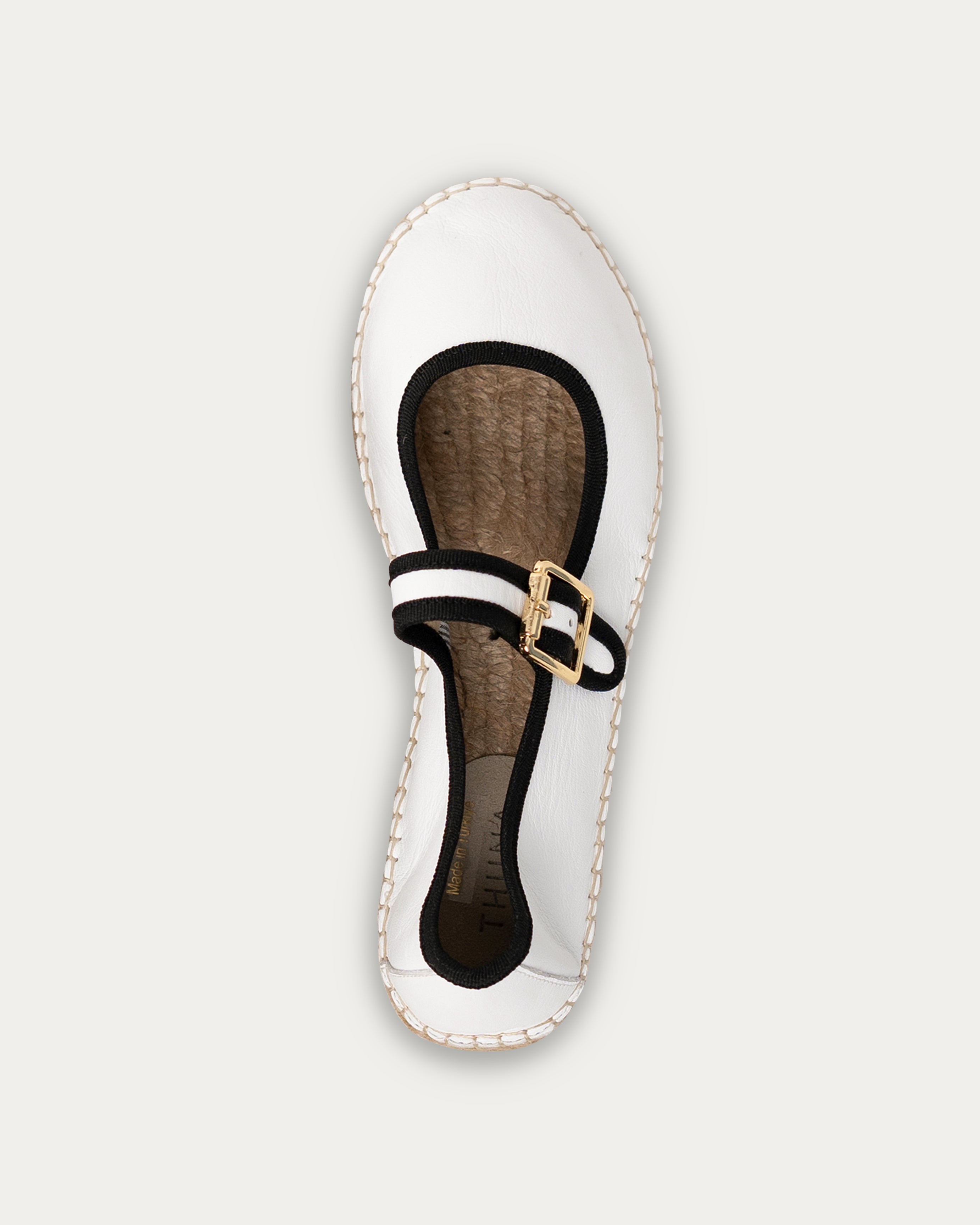 Runa white espadrille - THUNA